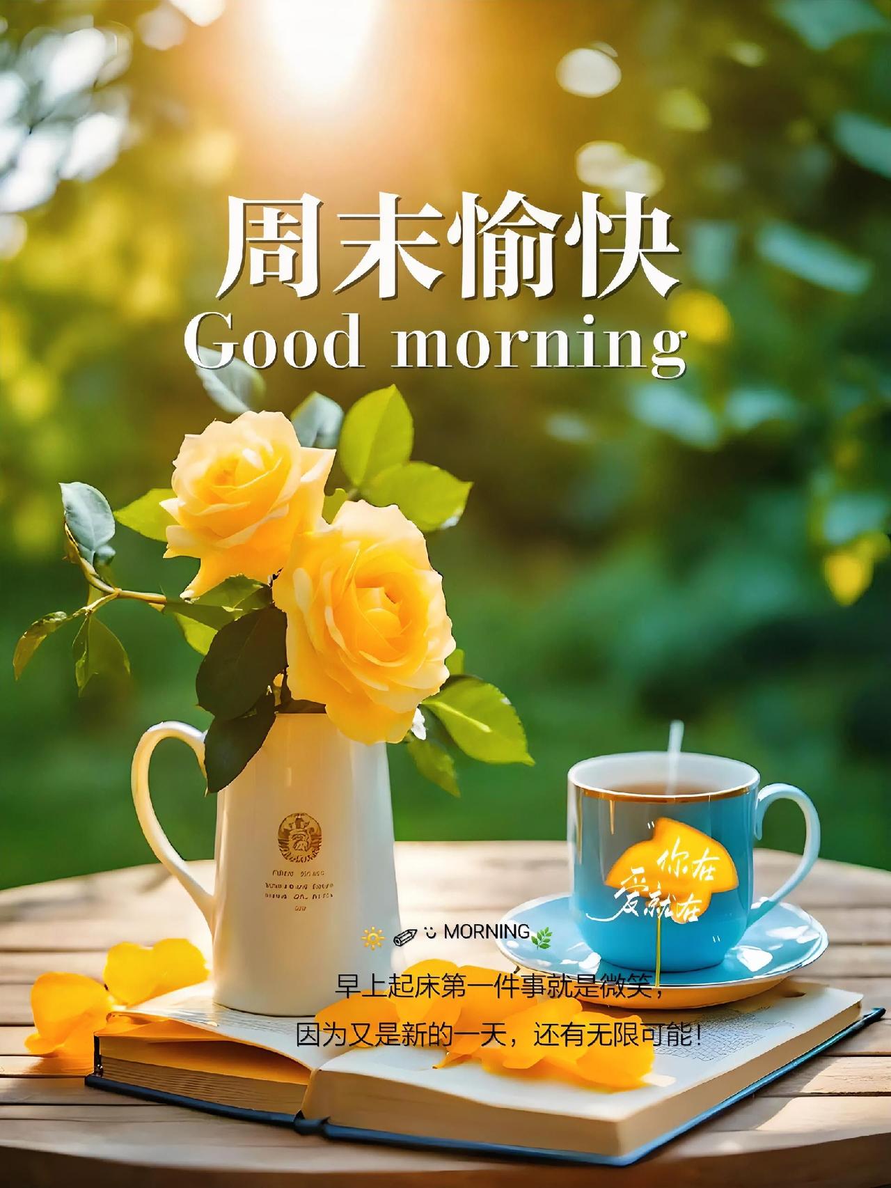 周末愉快！晨光里，微笑是开启无限可能的钥匙，让美好从这一杯暖意开始。
如何才能过