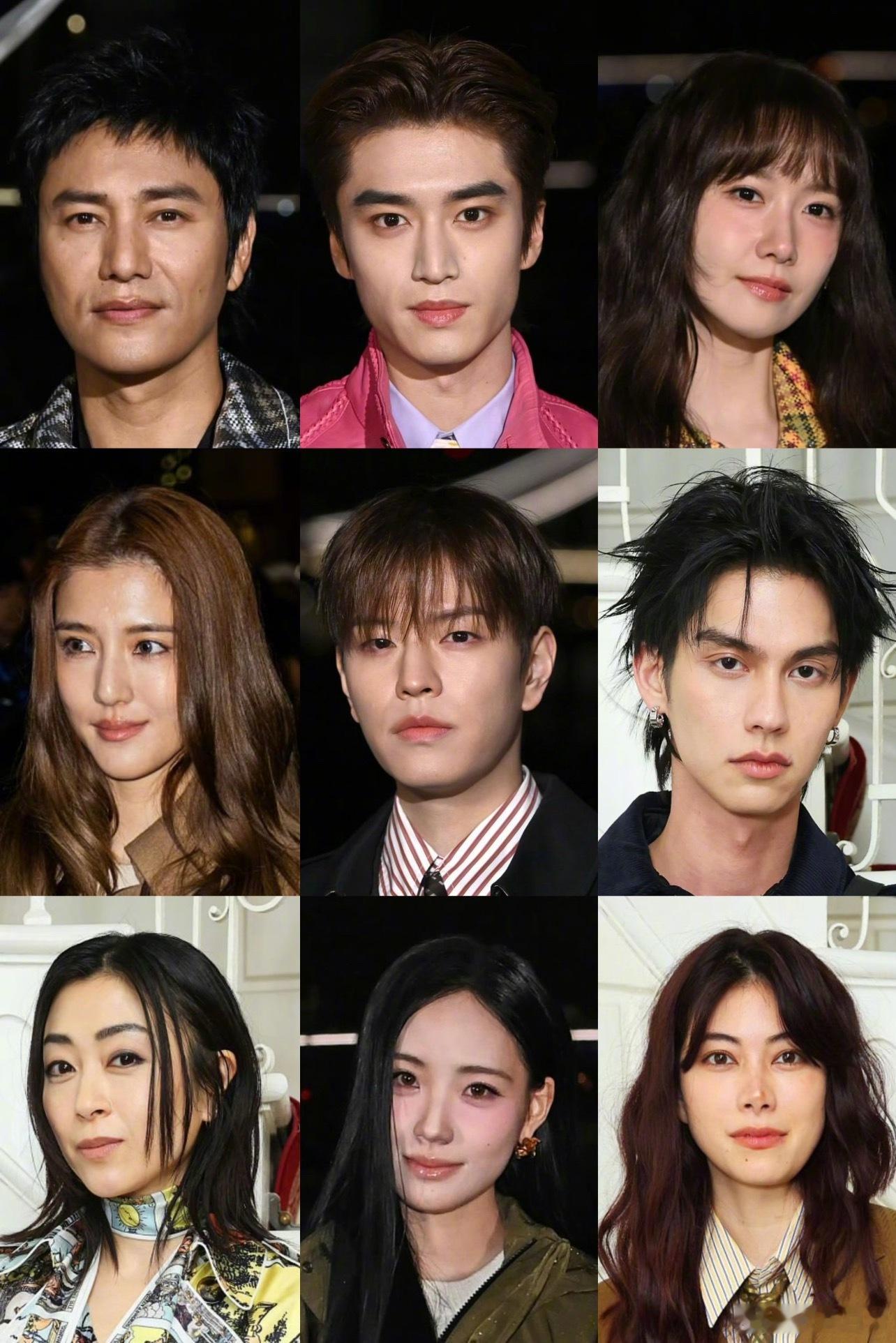 伦敦时装周Burberry大秀G社生图陈坤、张康乐、林允儿、吴千语、金昇玟、Br