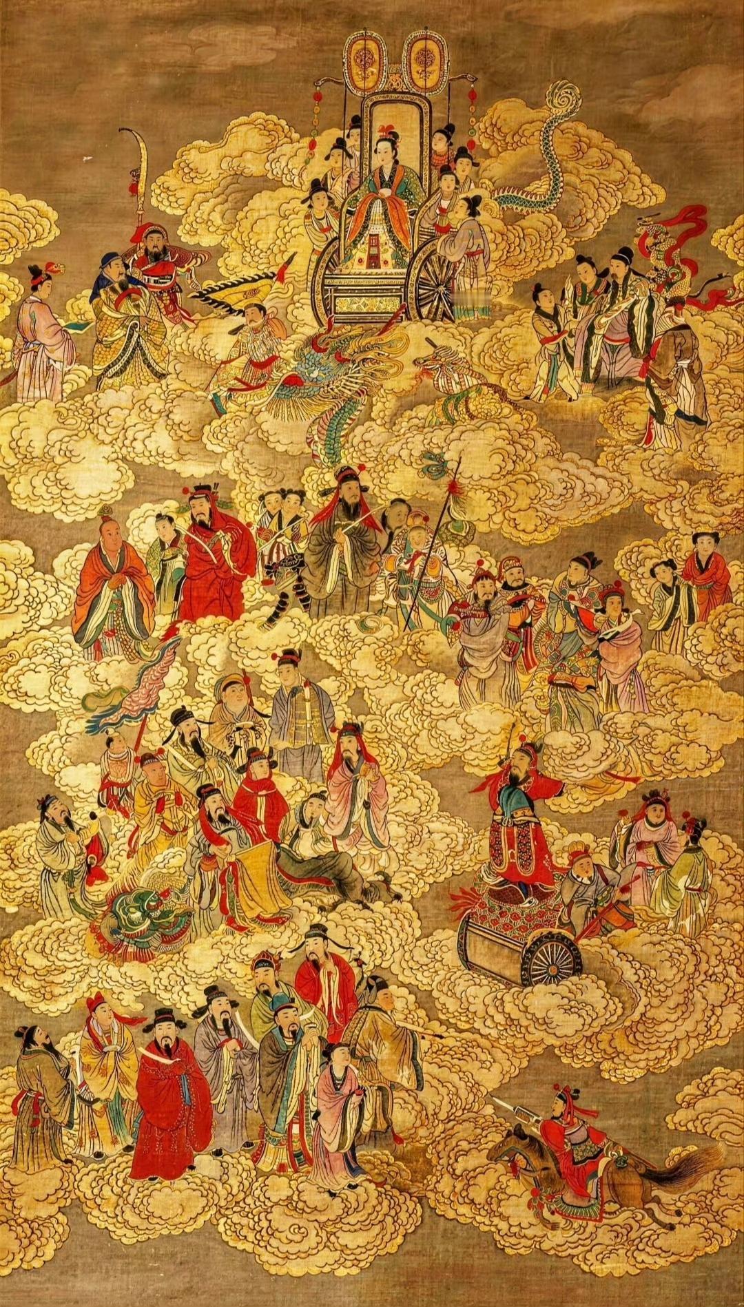 “ 恭迎 · 各路财神 … ” ​​​
传统文化 绘画