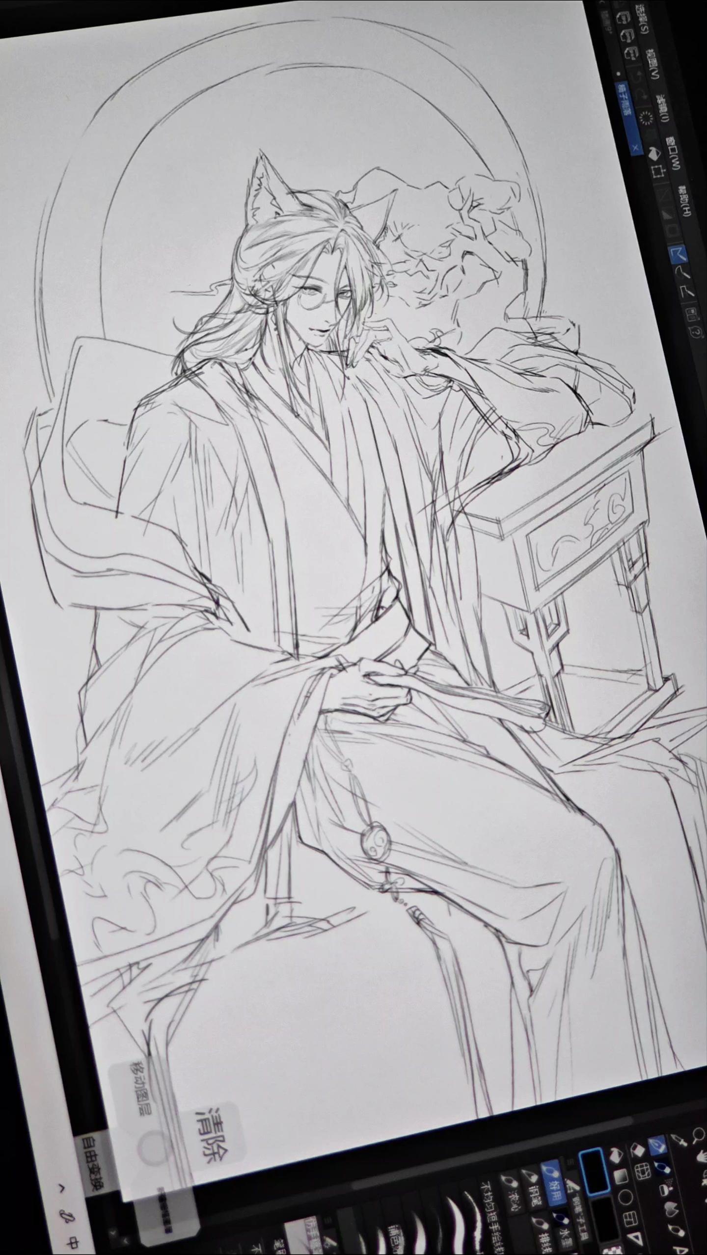 画舫听烟雨。腿个进度