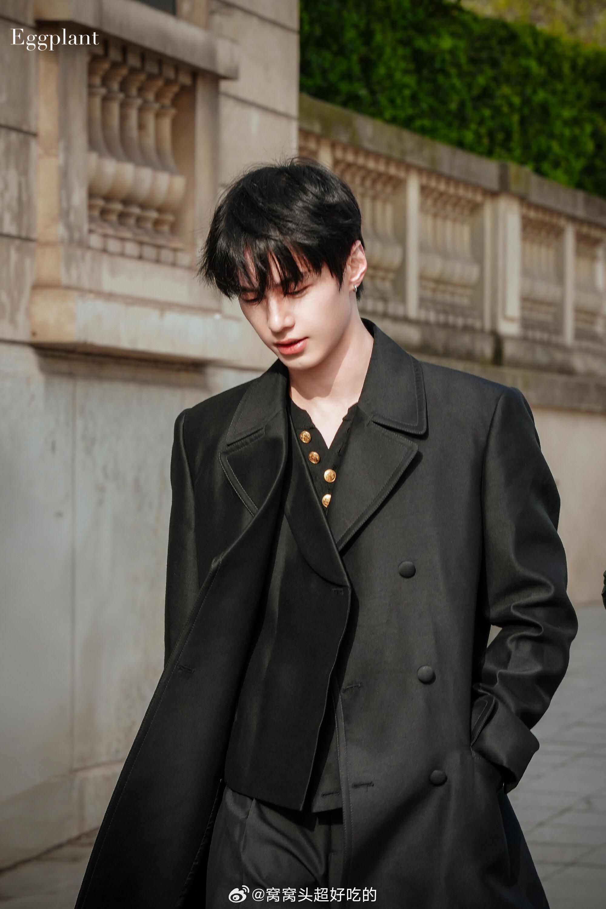 何与 巴黎街拍，完全欧巴...好帅好韩