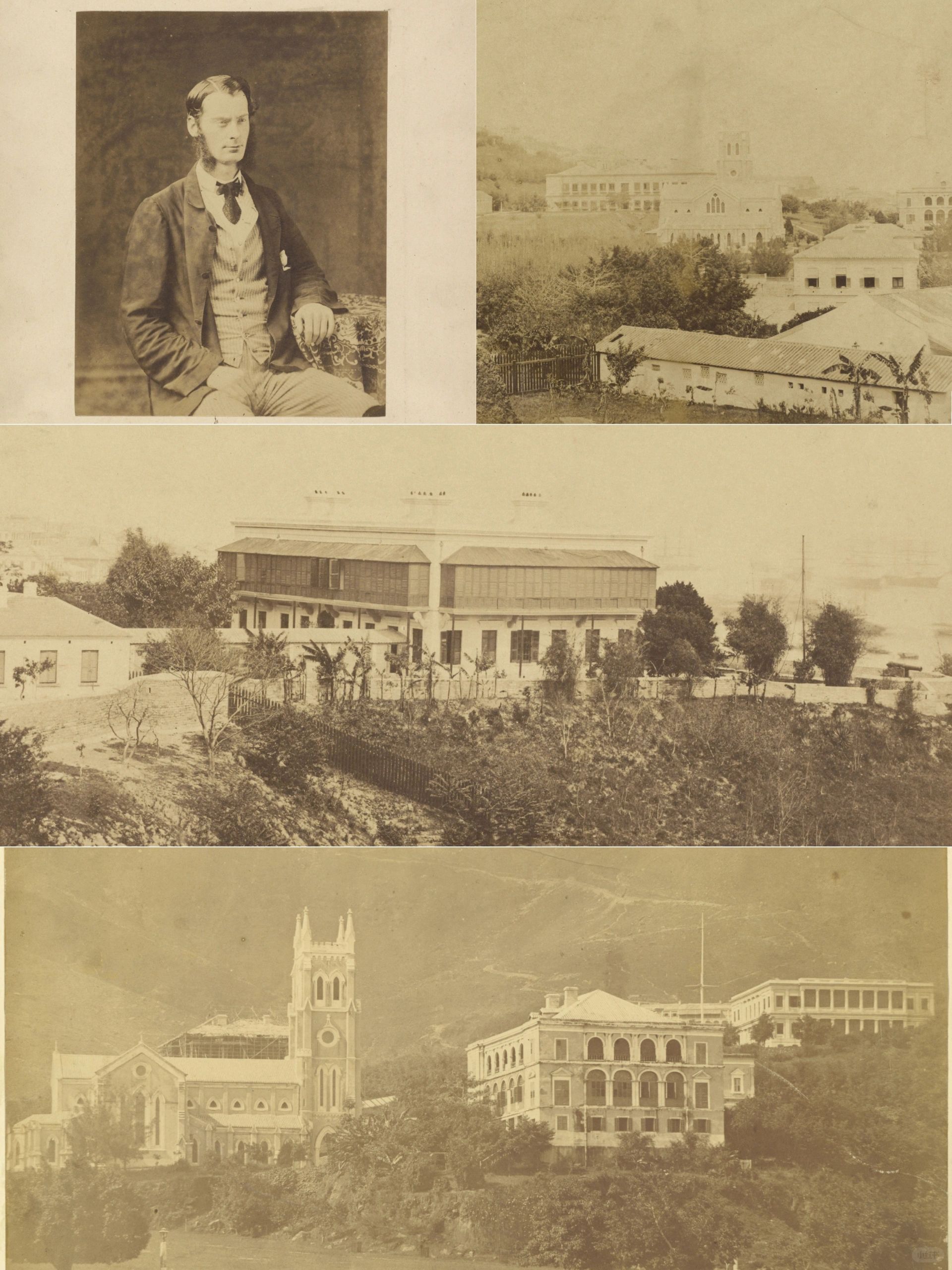 英国人镜头中1860年的香港：现代建筑与洋人