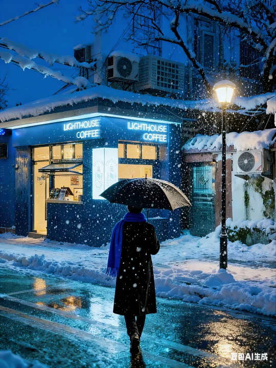 如果广州六运小区有雪景，这便成了北海道❄️