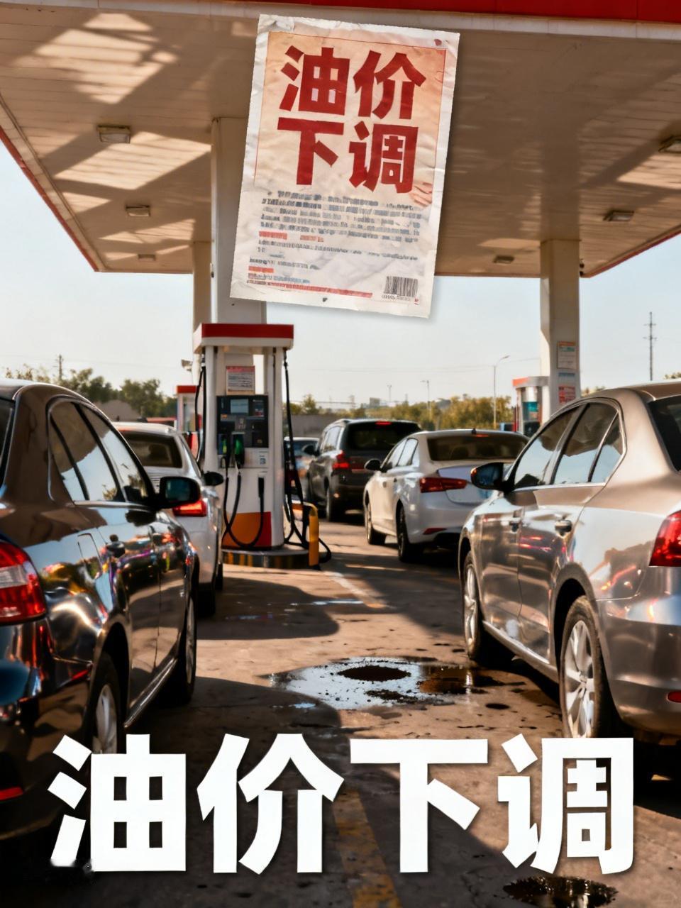 今晚24时油价下调！年内首次两连降，私家车加满一箱油省20元
 

根据国家发改