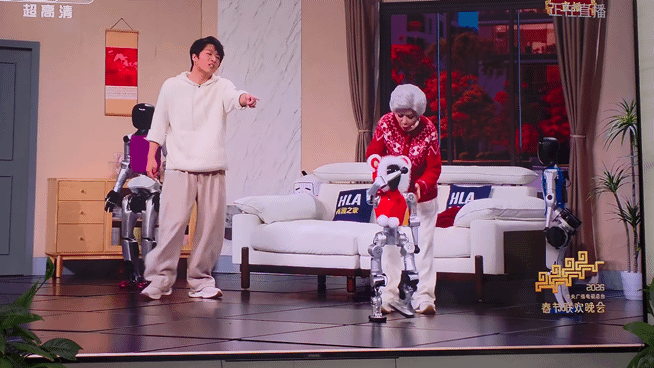 科技春晚 春晚 宇树科技赢麻了，豆包赢麻了，华为赢麻了，海澜之家也赢麻了 