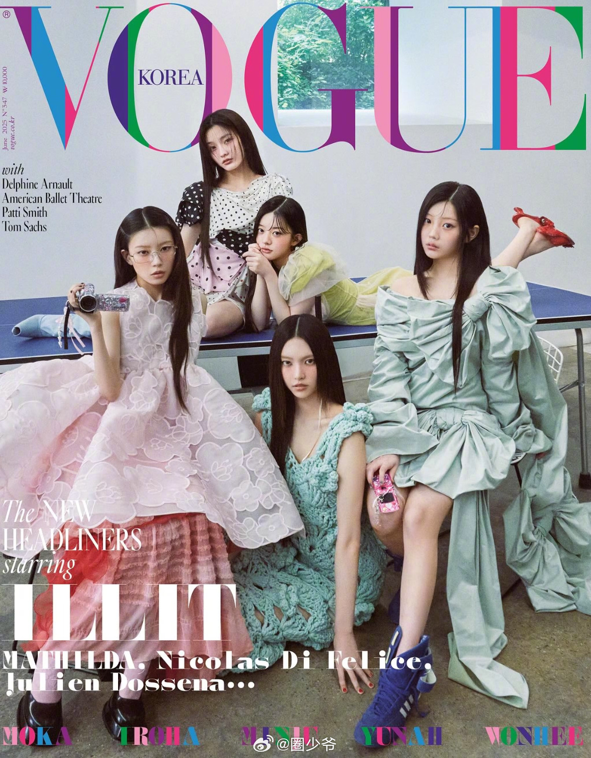 那些说韩国杂志拍的比中国杂志好的过来看看，VOGUE韩国版现在阿猫阿狗都能上，都