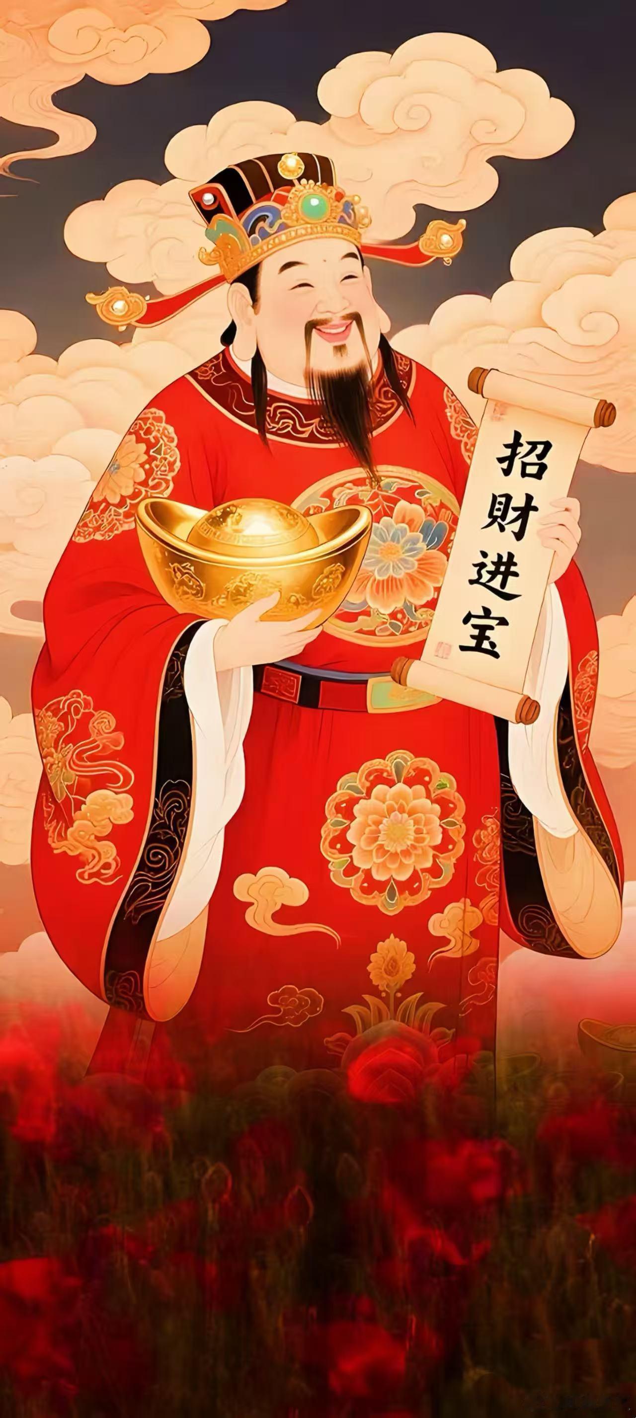 财神到🙏焚香恭迎财星，祈愿长辈福禄绵长，长辈安稳无需大额医药开销，省下多余支出