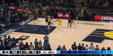 步行者自杀！发球自杀啊！！！ 