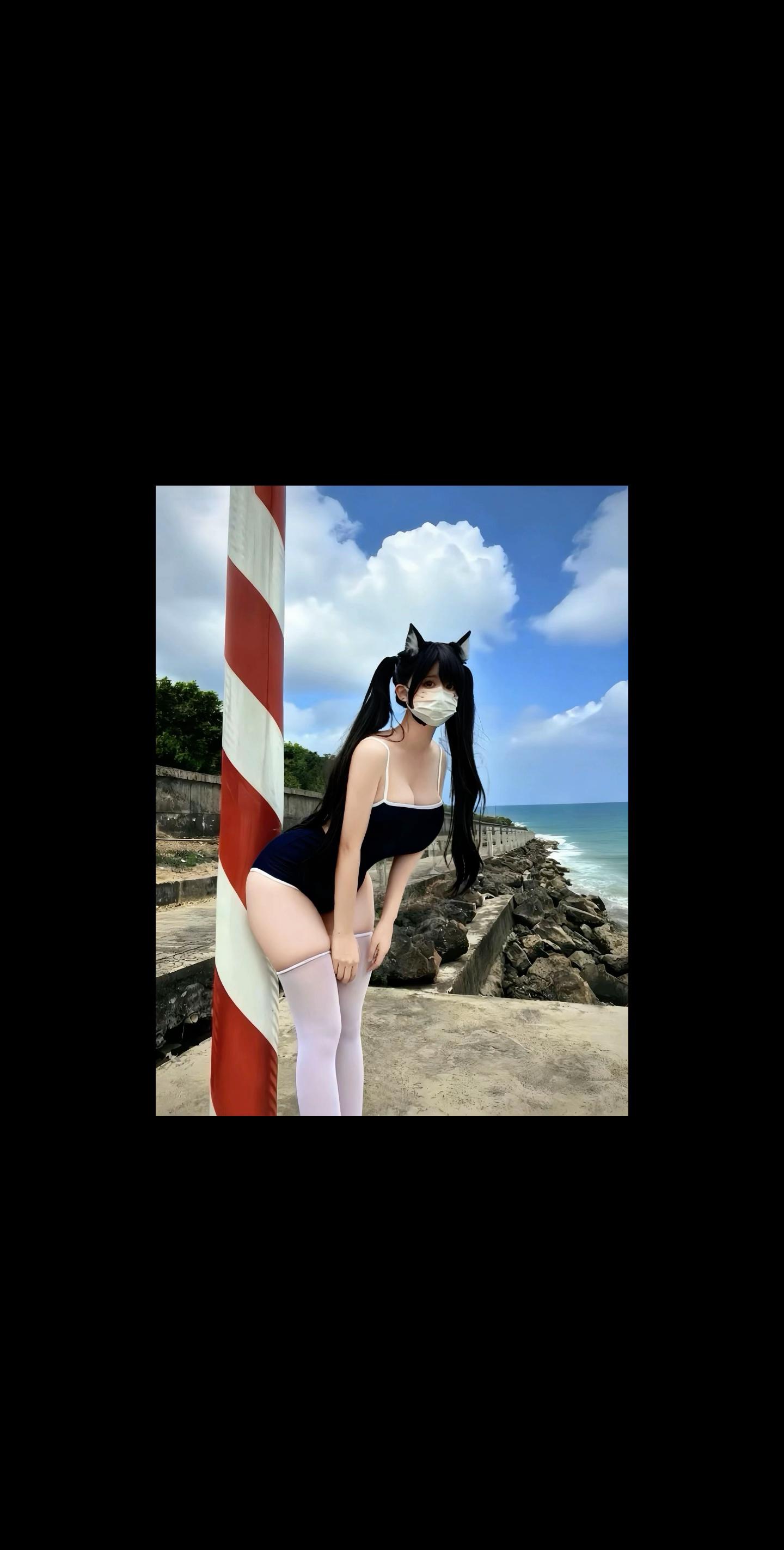 海边穿搭无不良引导