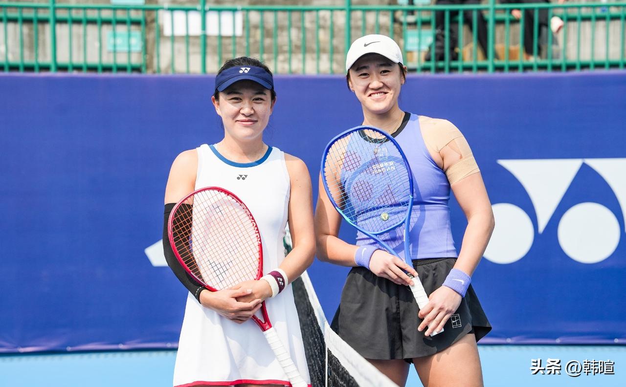 王曦雨，11连胜×2！
今天上午进行的一场金安国际网球公开赛(W100)女单首轮