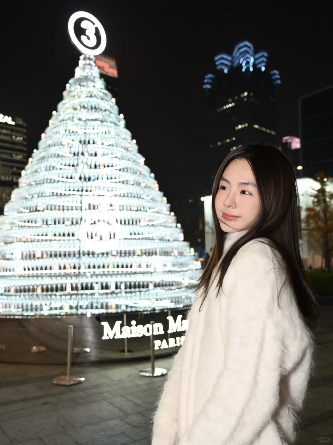 上海的一棵透明圣诞树☆..*🎄