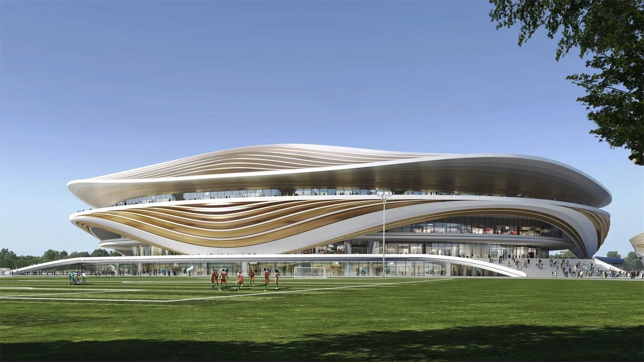 2026年1月5日，济南黄河新旧动能转换起步区的黄河之畔，一座承载城市体育梦想的