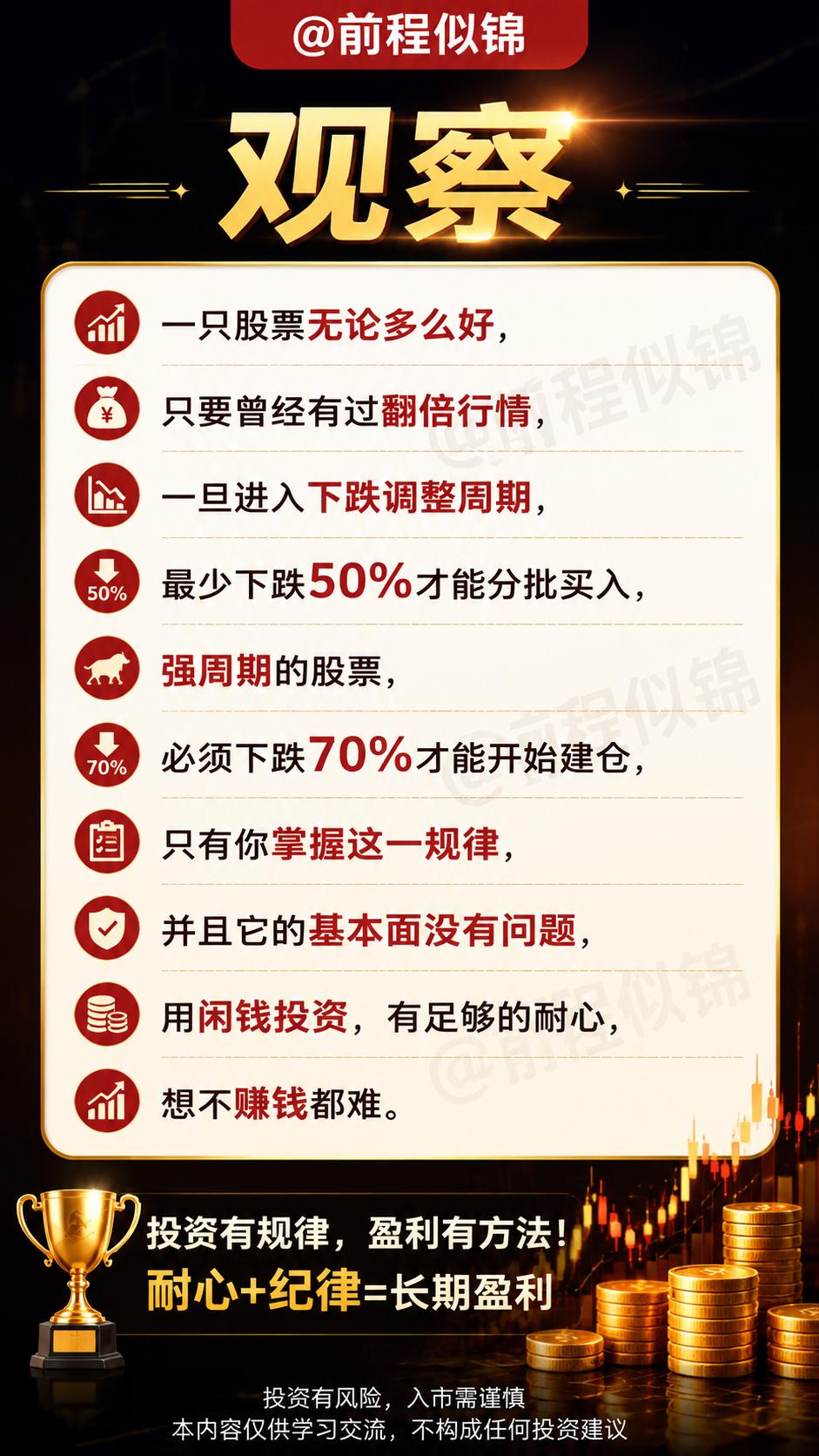 赚钱思维 赚钱的意义 理财投资 投资人 投资有风险理财需谨慎