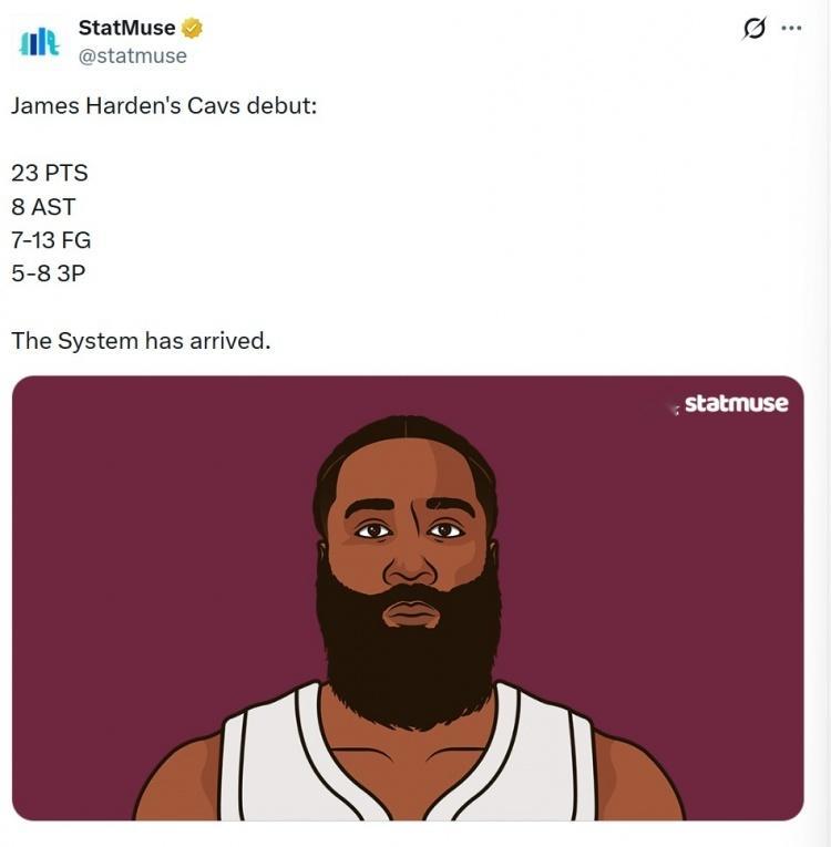 StatMuse：“体系已经到来。”骑士vs国王