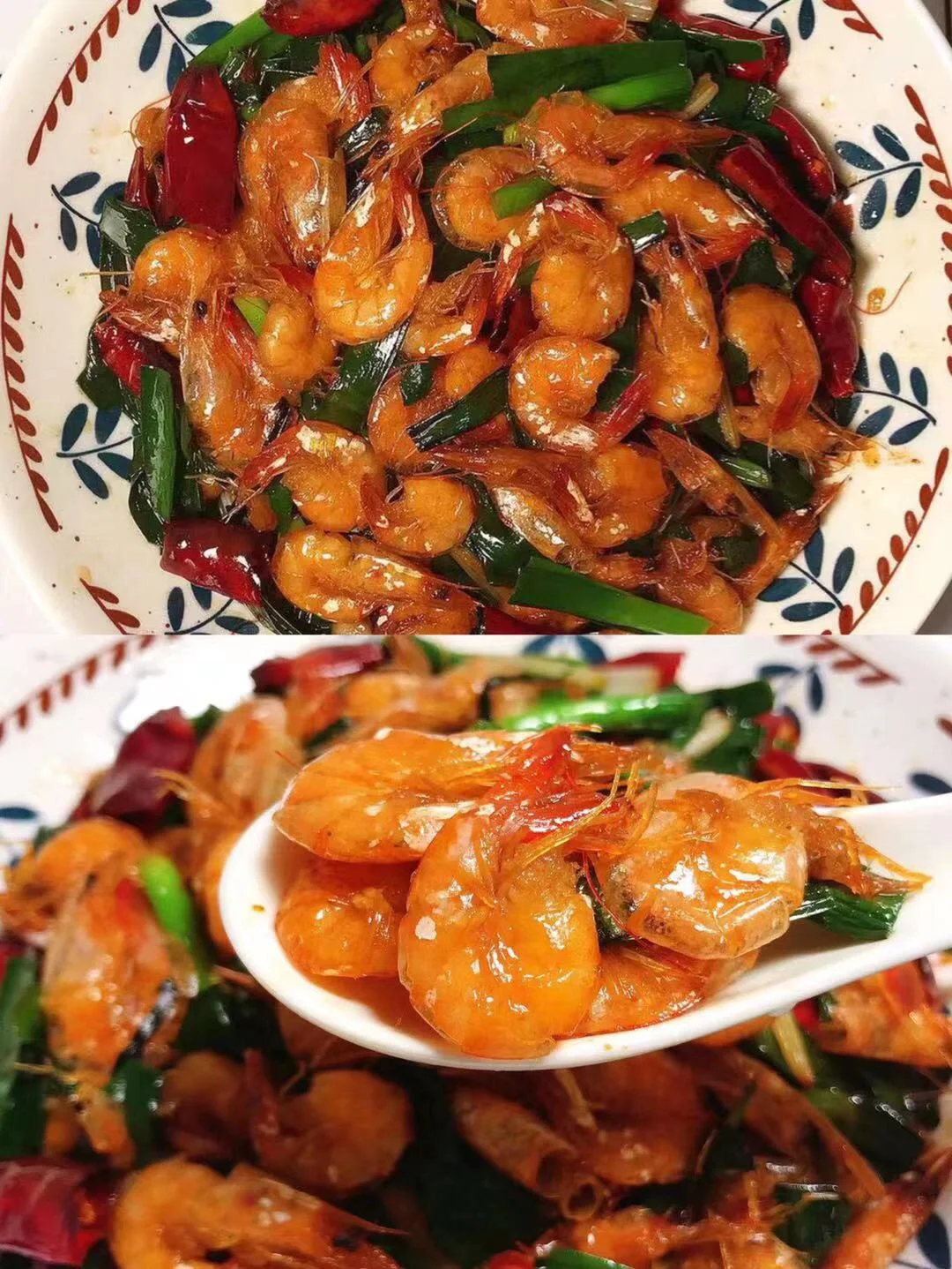 太鲜美了！韭菜炒河虾，超级好吃！