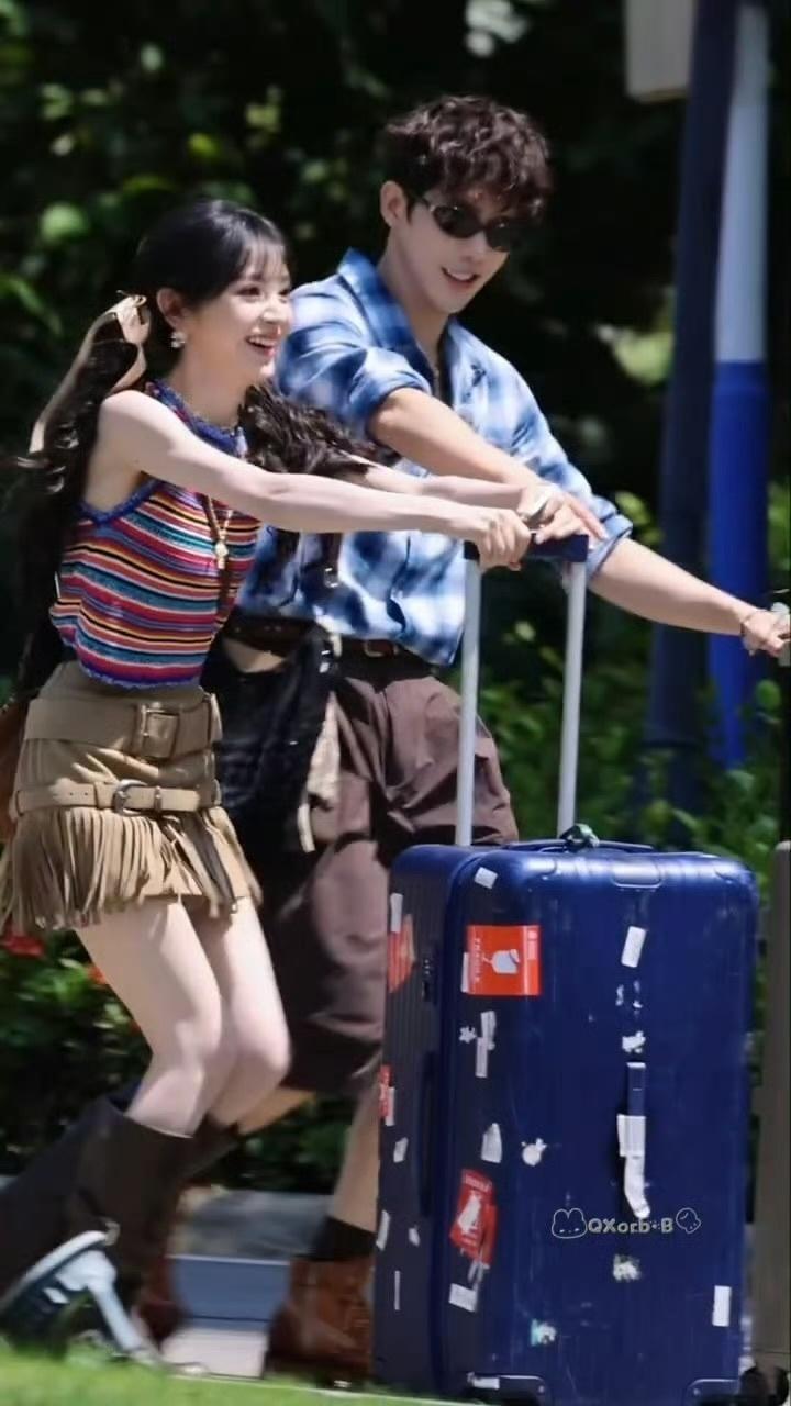 果然少年感是一个形容词，田曦薇和王安宇参加忙忙碌碌寻宝藏2活力满满 