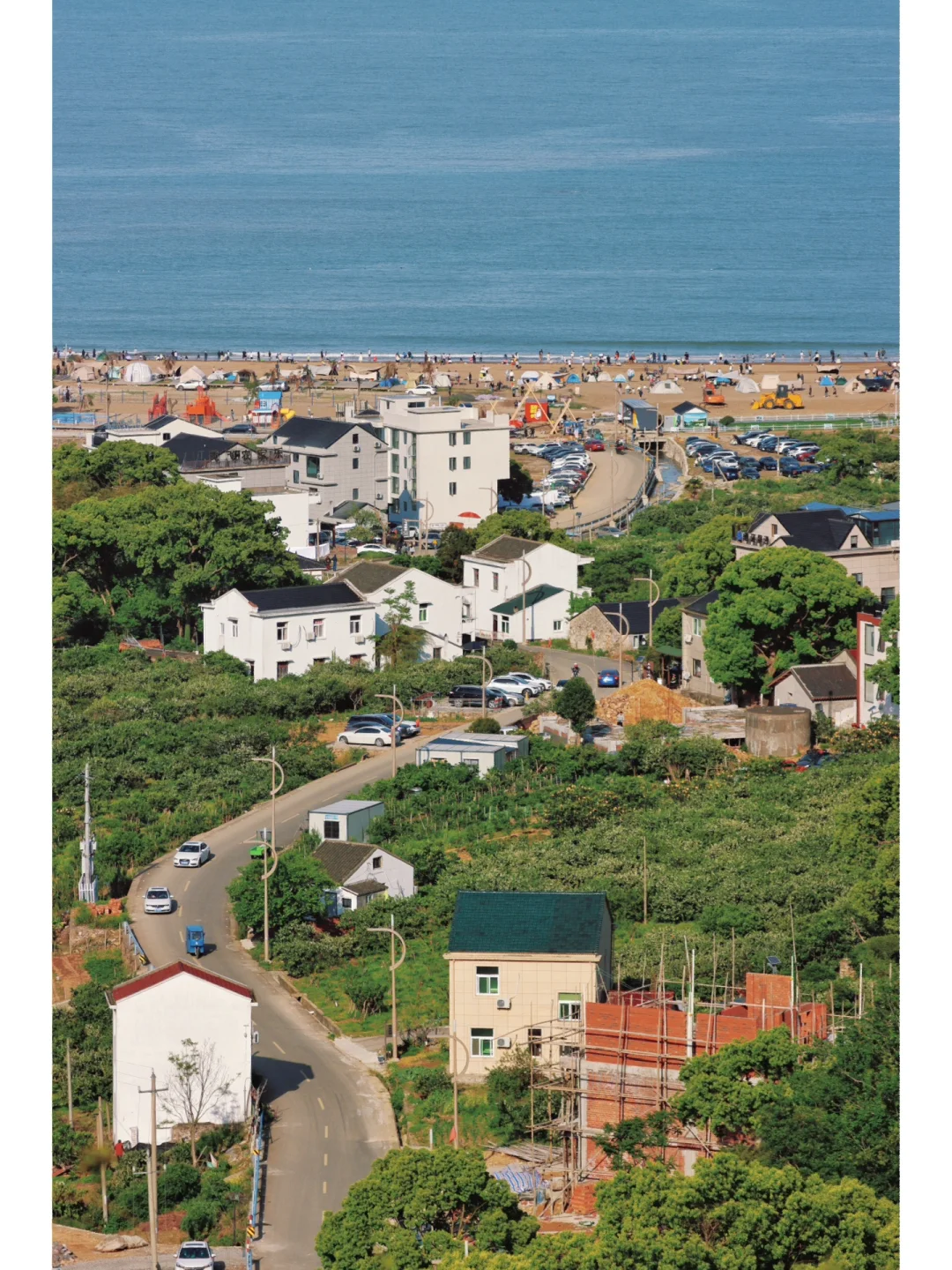 藏不住了❗️自驾就能到…浙江也有蓝海风车！！