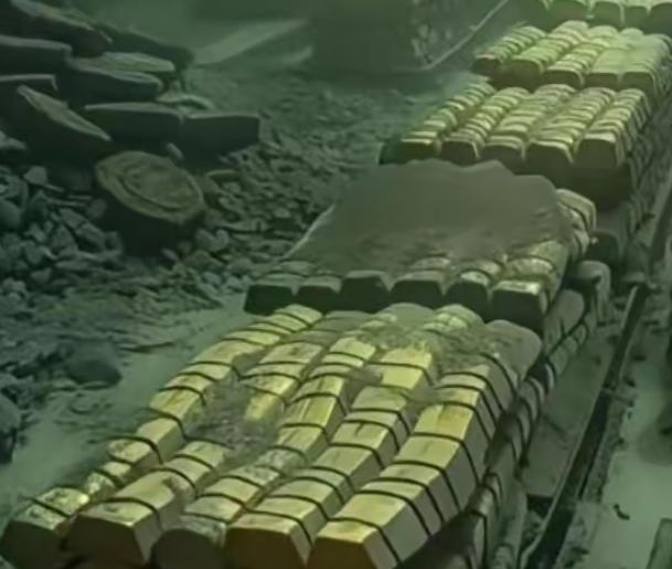 按照现在的金价折算，贝加尔湖底那批宝藏价值超过700亿美元。俄罗斯人明知道财富就