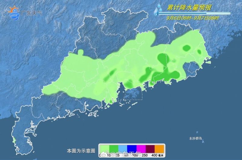#广东气温逐渐回升# 【广东近三日天气平稳，珠三角粤东市县有阵雨！气温逐渐上升】