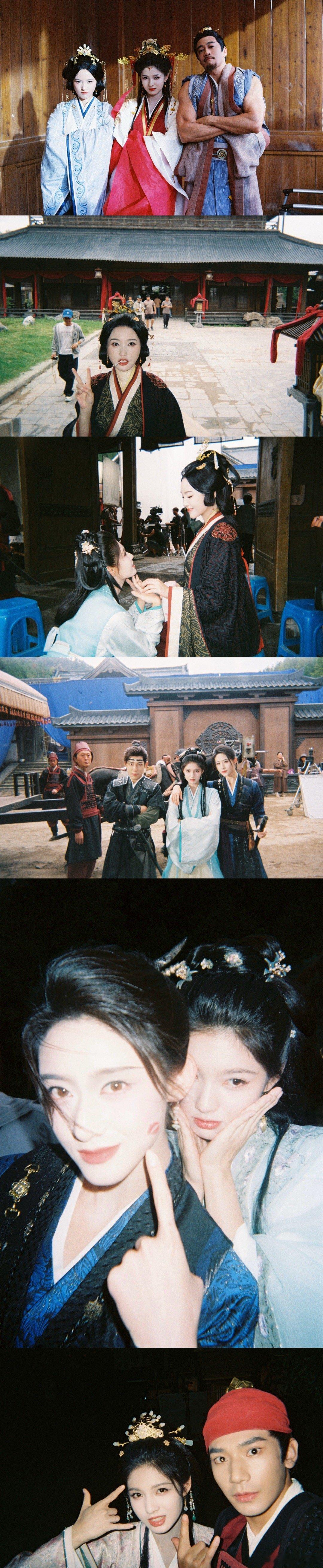 艾米第一部古偶女主杀青 《雀骨》杀青意义十足！艾米用过往攒的灵气，把谢嘉鱼从藏图