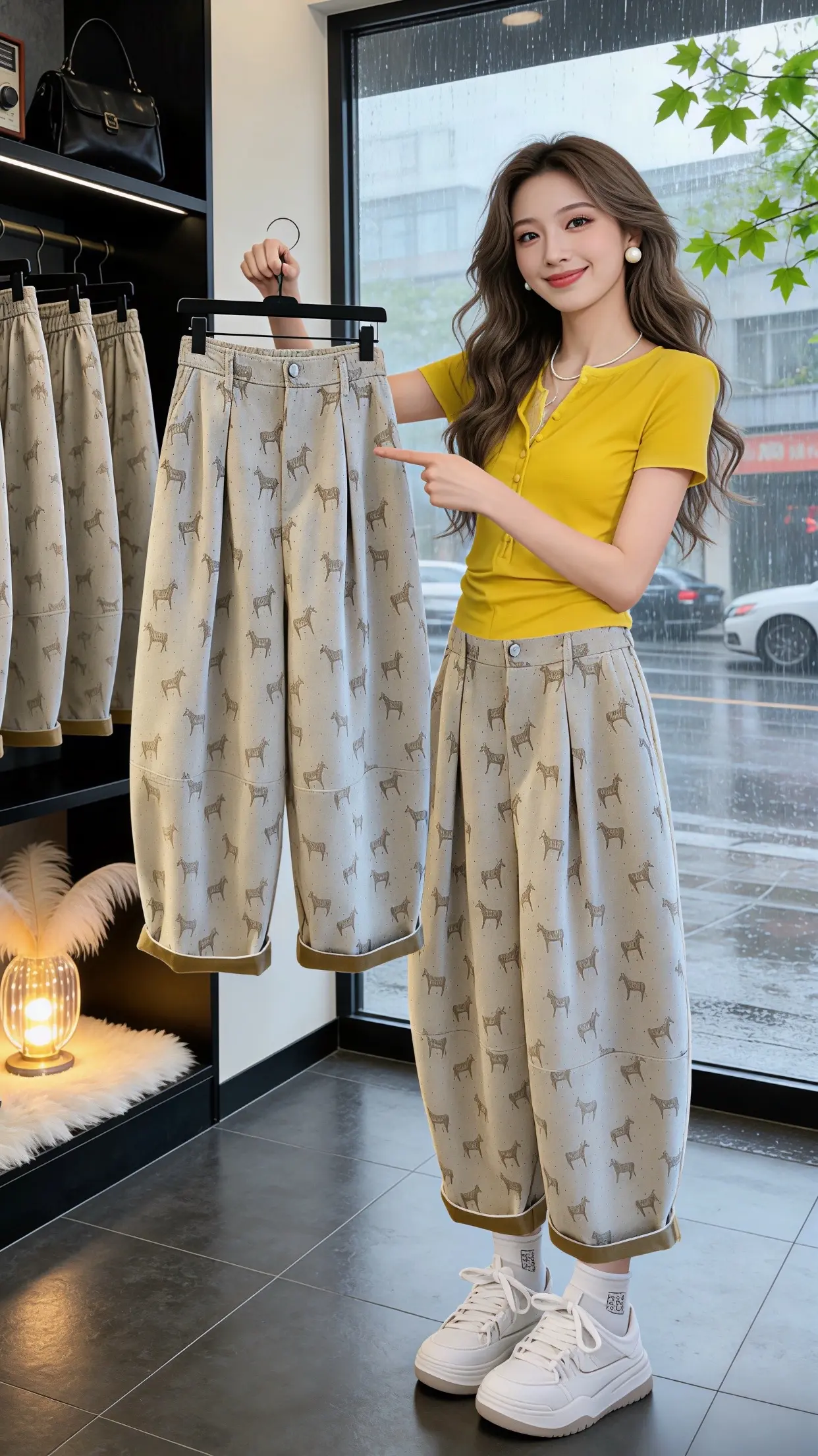 这才是女生们想找的裤子吧 百搭神裤人手一条 显瘦显高显腿长裤子 一眼就...