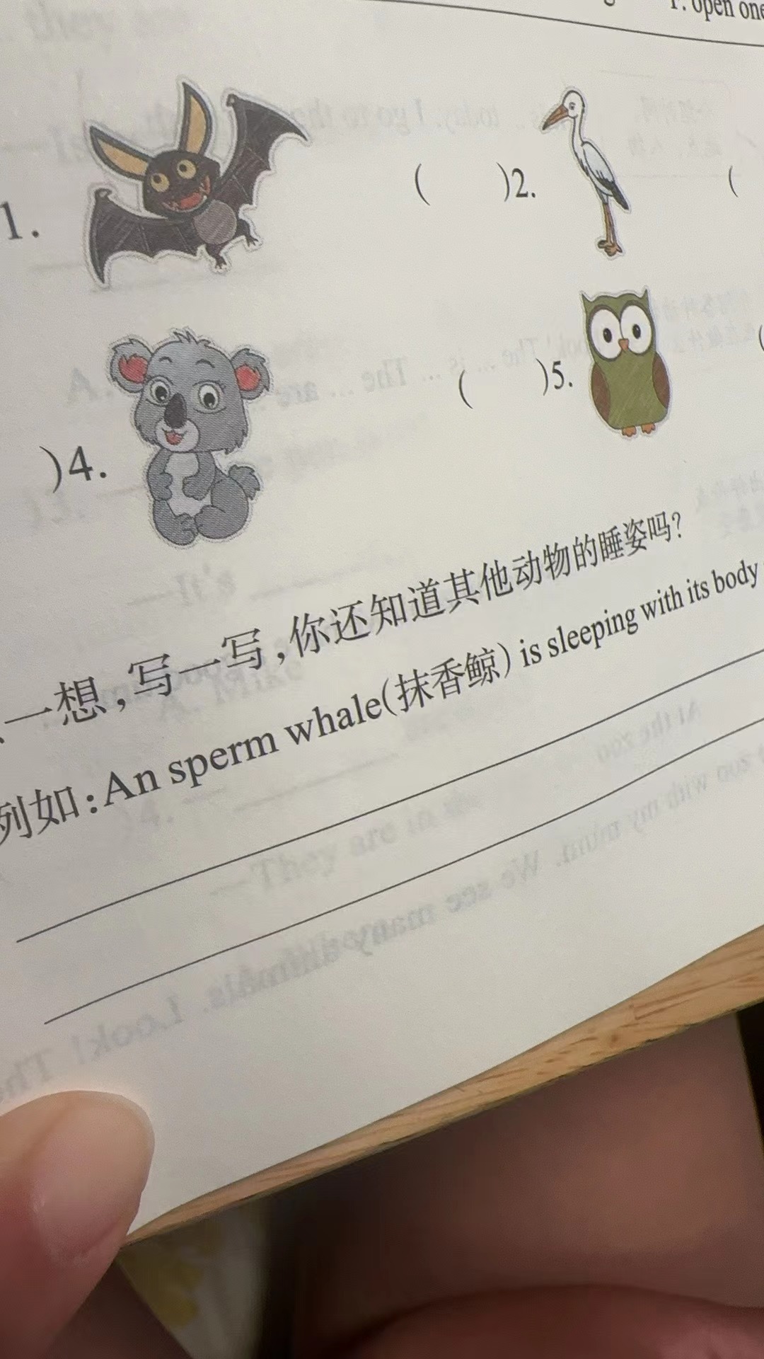 儿子问我，为啥抹香鲸要用 sperm 这个词。。。[苦涩] ​​​逼得我提早开始