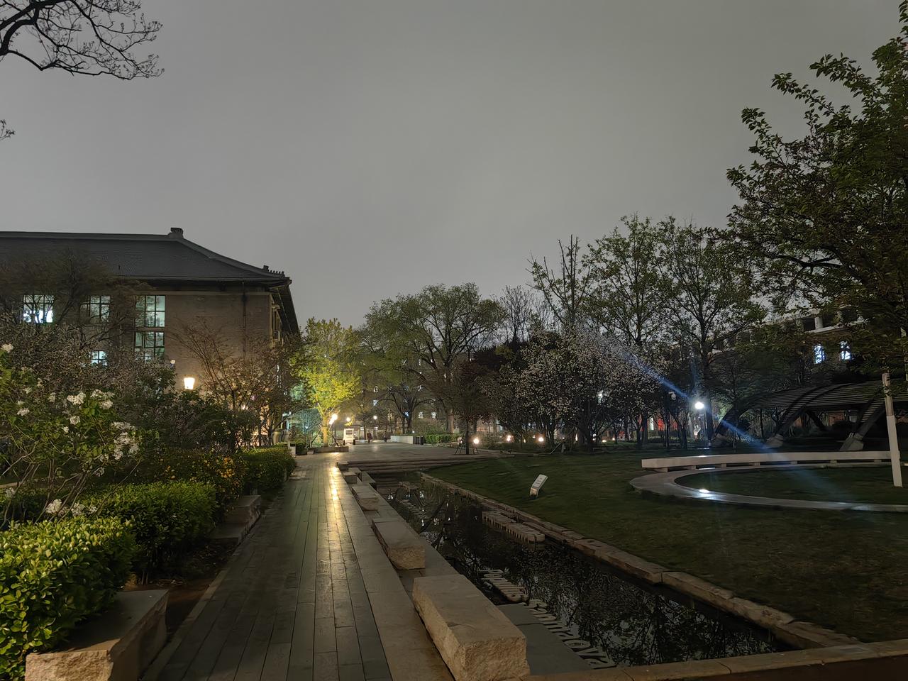 林业大学夜景