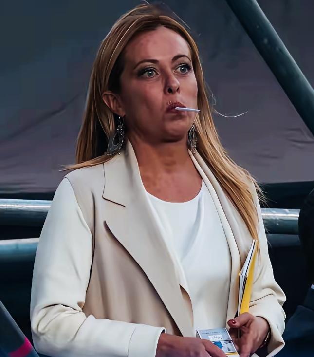 梅洛尼嘴里含着烟时，是不是很酷的样子啊？
看上去是男人范十足呢？还是领导范十足呢