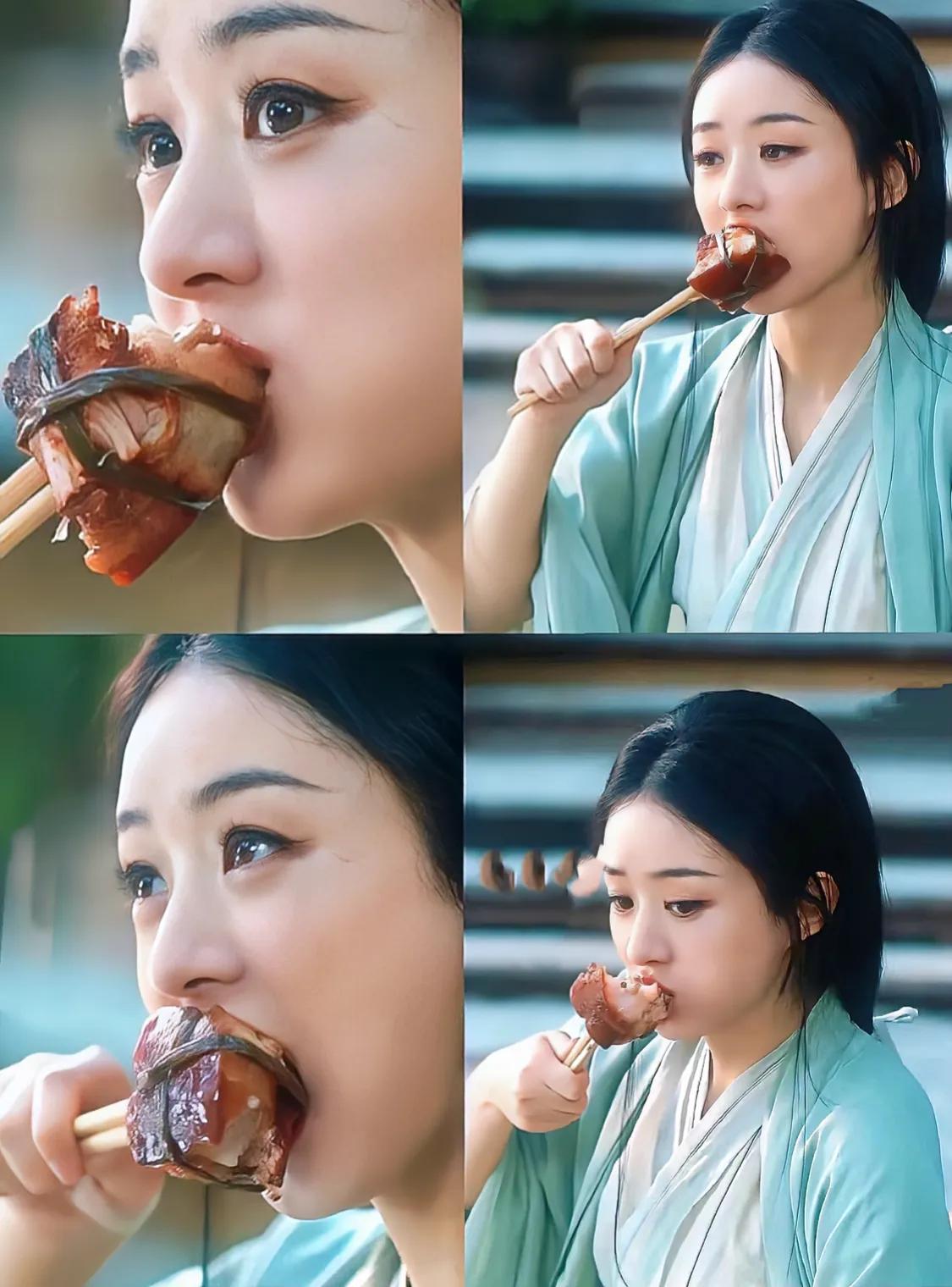 丽颖那个红烧肉真的，她吃的太香了，看的我太馋了，也去买了一块儿超肥的五花肉，让我