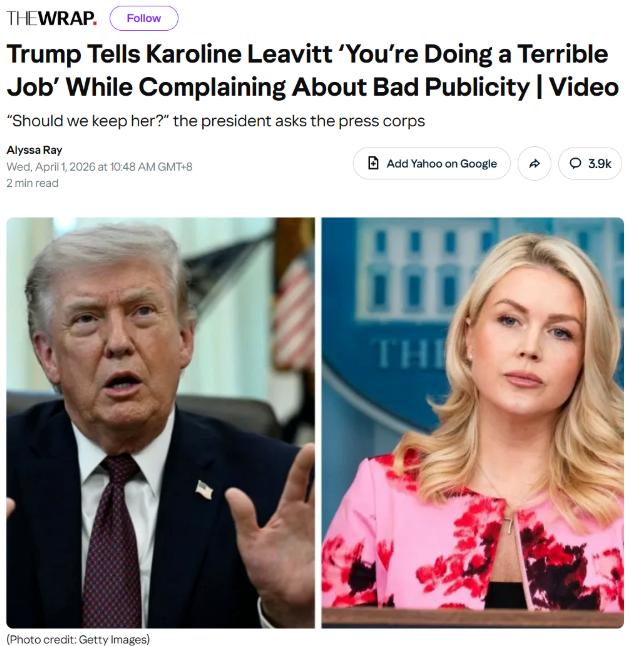 2026年4月1日：

我有93%的负面报道，有人说97%，但就在93%到97%