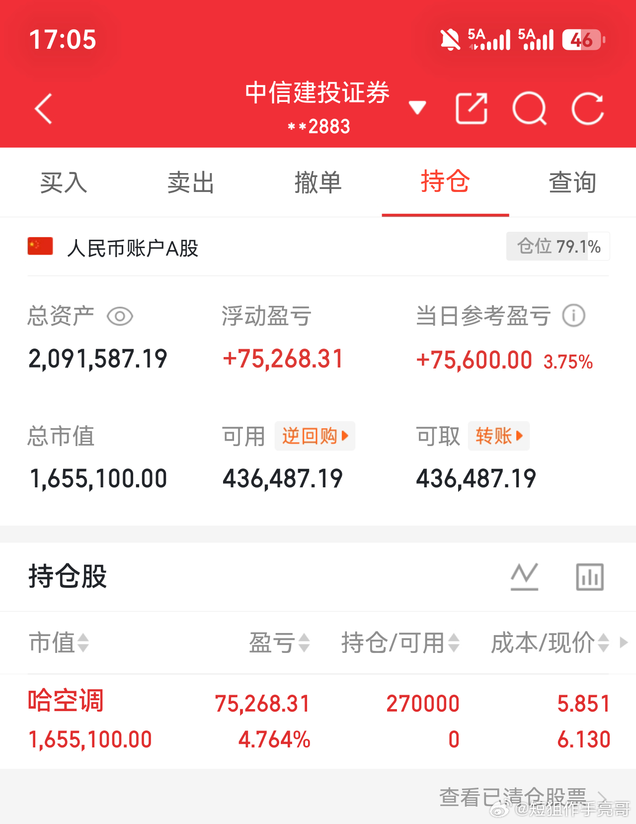 《50W实盘，不到上亿不封贴》 ​​​