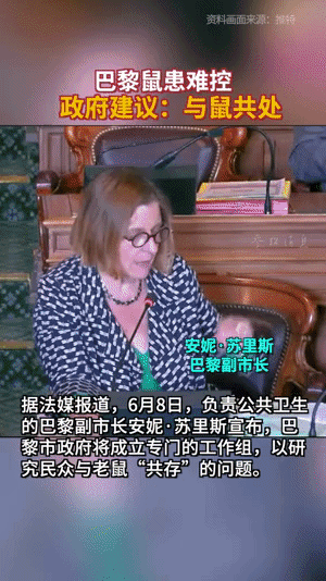 巴黎老鼠成灾正考虑与老鼠共处，据报道巴黎长期以来与灭鼠花费了大量的人力物力，但鼠