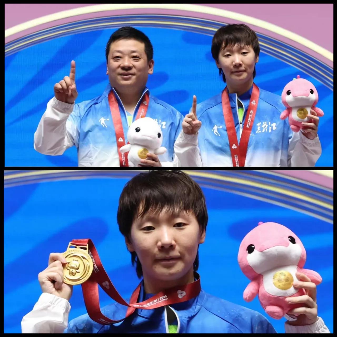 王曼昱夺冠了，不只是她自己没有想到，教练组更没有想到。不是王曼昱不厉害，只是没有