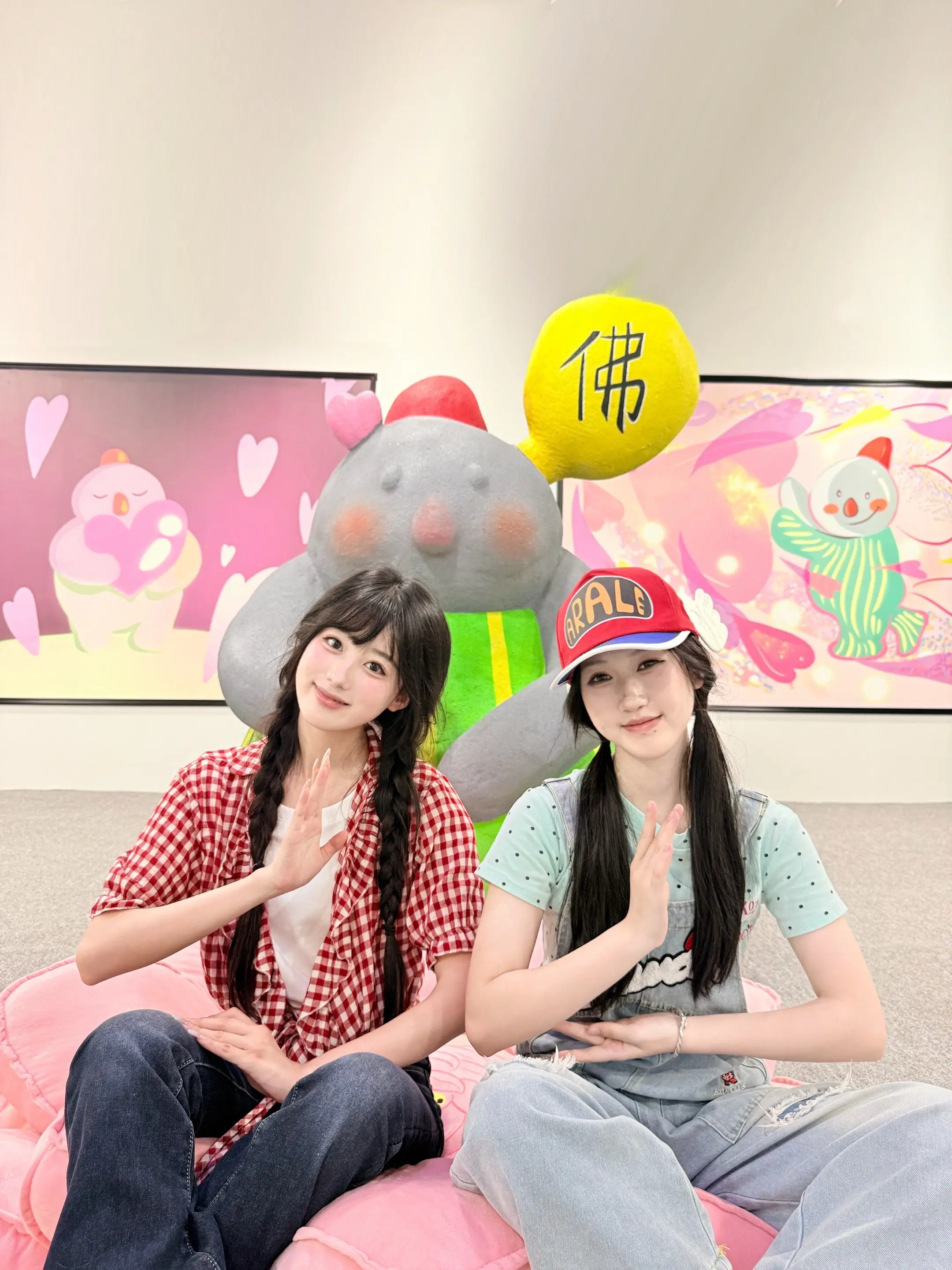存一些萌萌双人合照姿势♡。