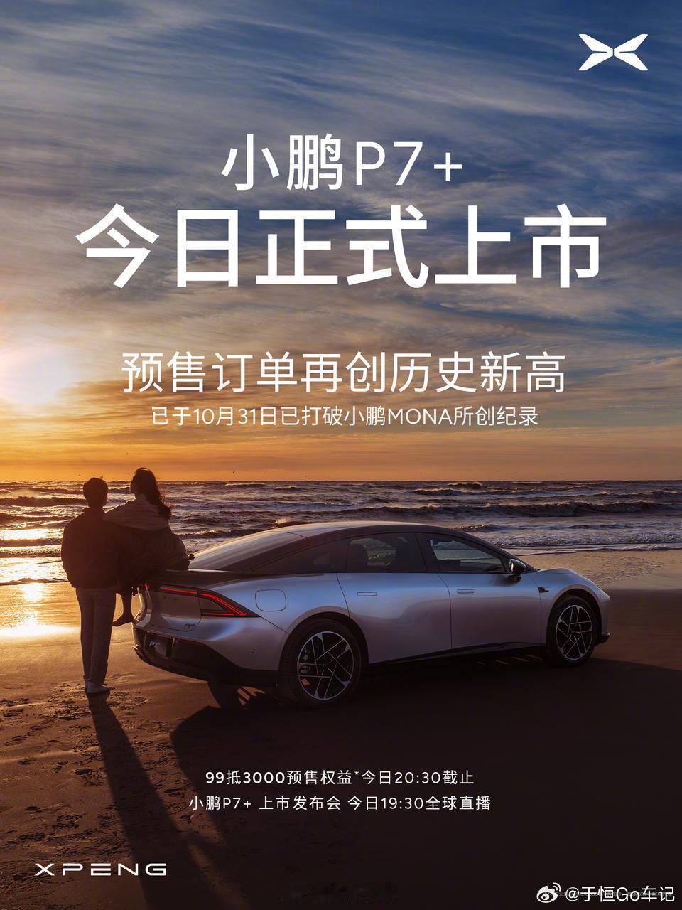 #小鹏P7+太火了##汽场全开# 最近，小鹏P7+简直太“热”了，尤其是临近上市