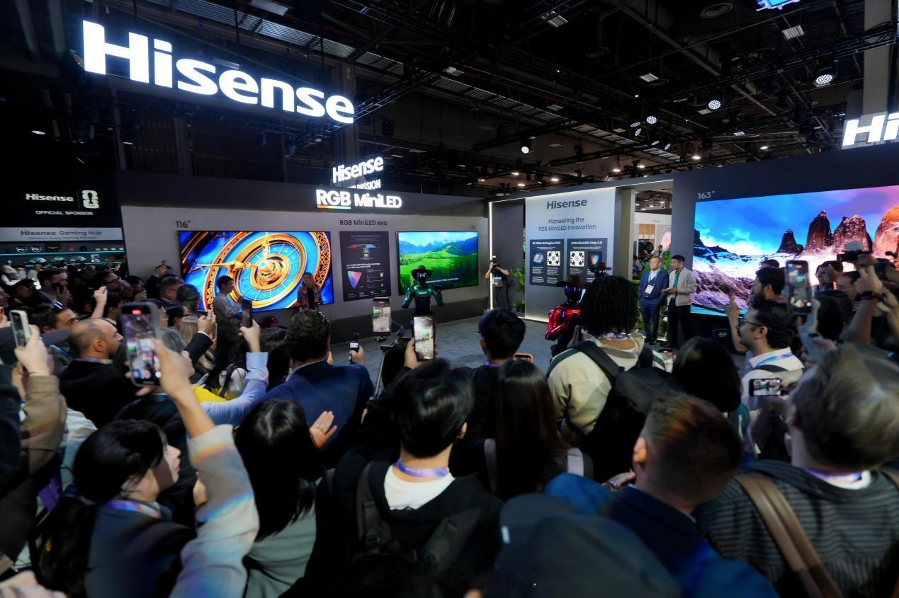 CES2026 CES 2026作为科技圈的开年大戏，海信展台那边动静属实不小，