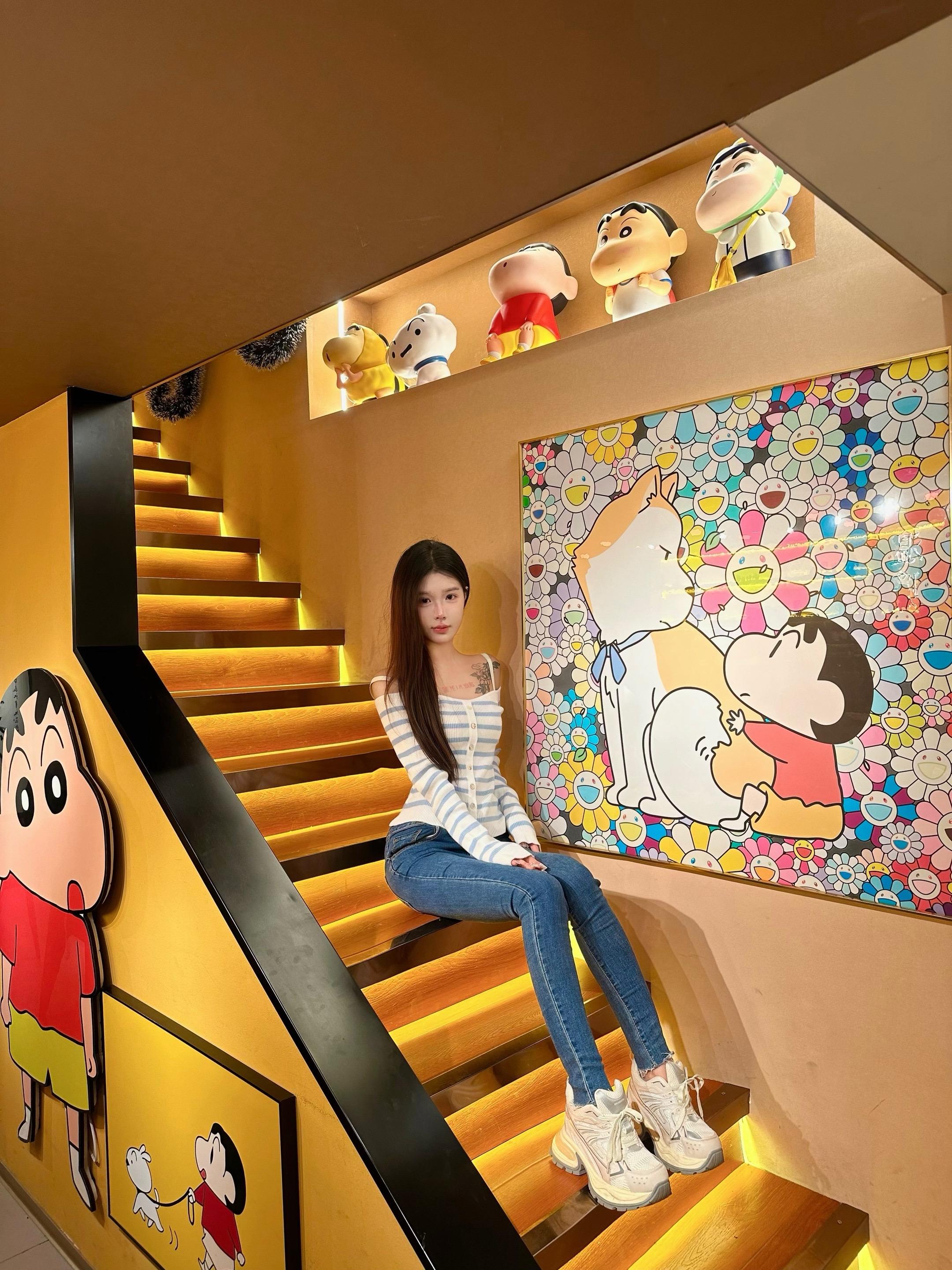 你要小心路上的车子喔