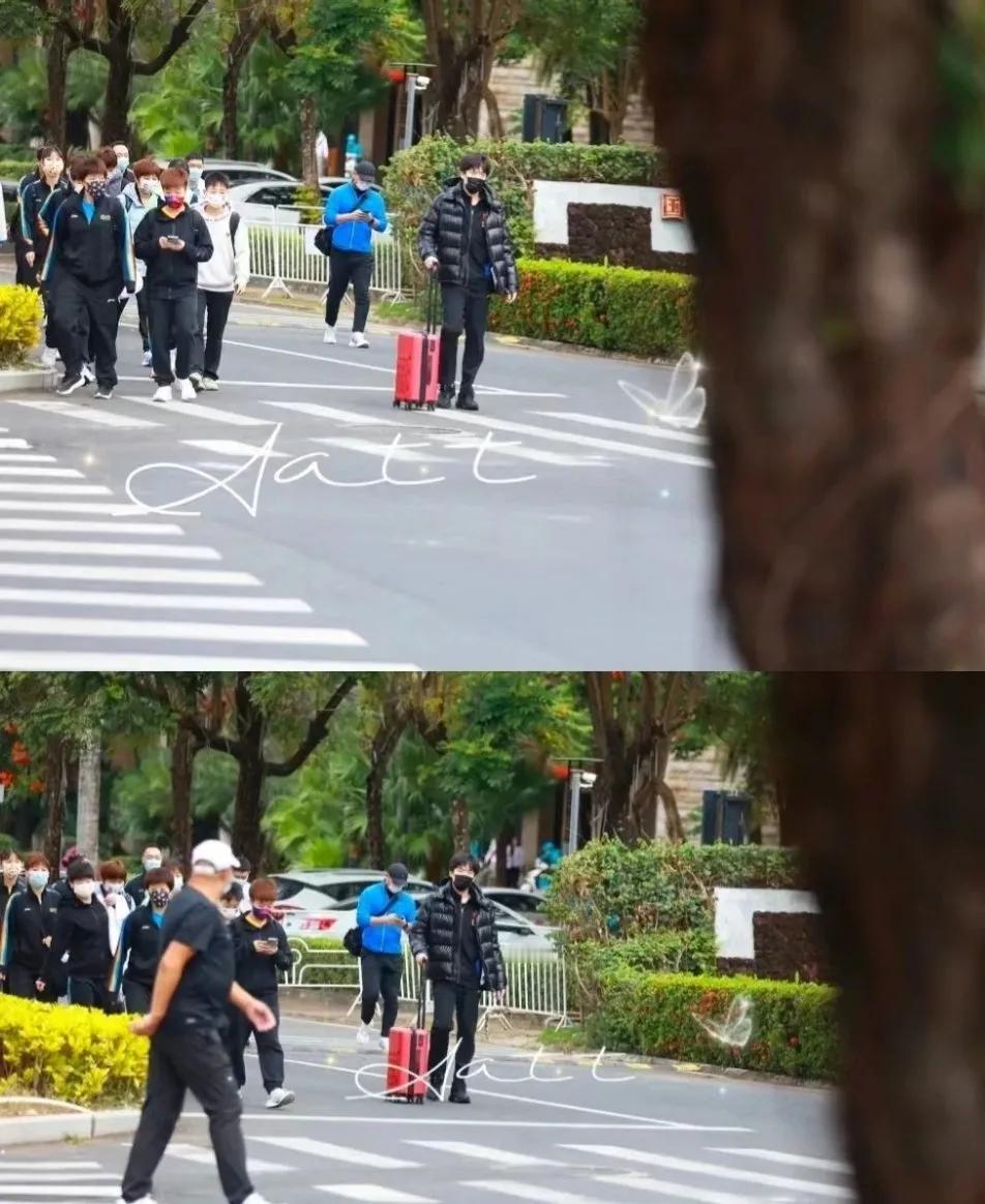 大头这心理素质不是一般的强，女队的领队和五米定律一直坚持着。
每次上训的时候都能