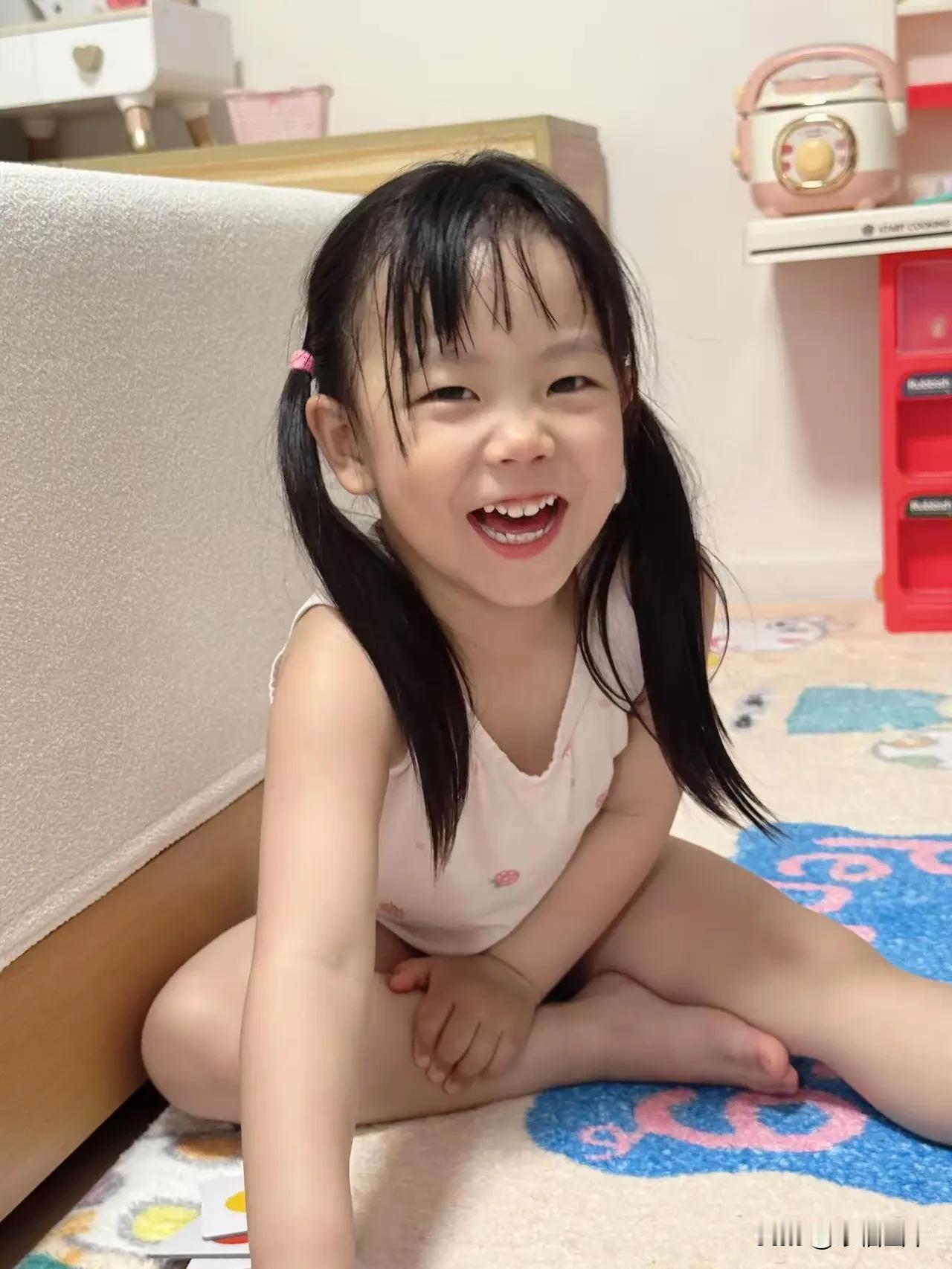 别人家的女儿总是这么可爱，这么萌！骗你生女儿