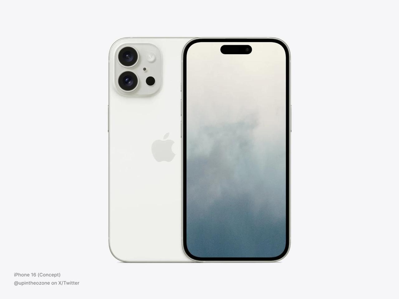 有传闻说明年 iPhone 16 基础款机型的后置相机又要改回竖向排列了，为了支
