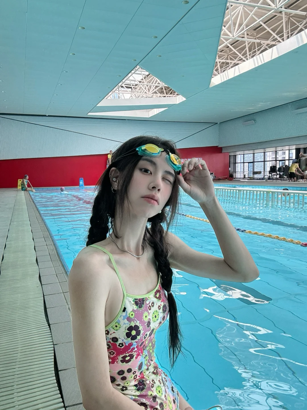 💚碎花青瓜绿