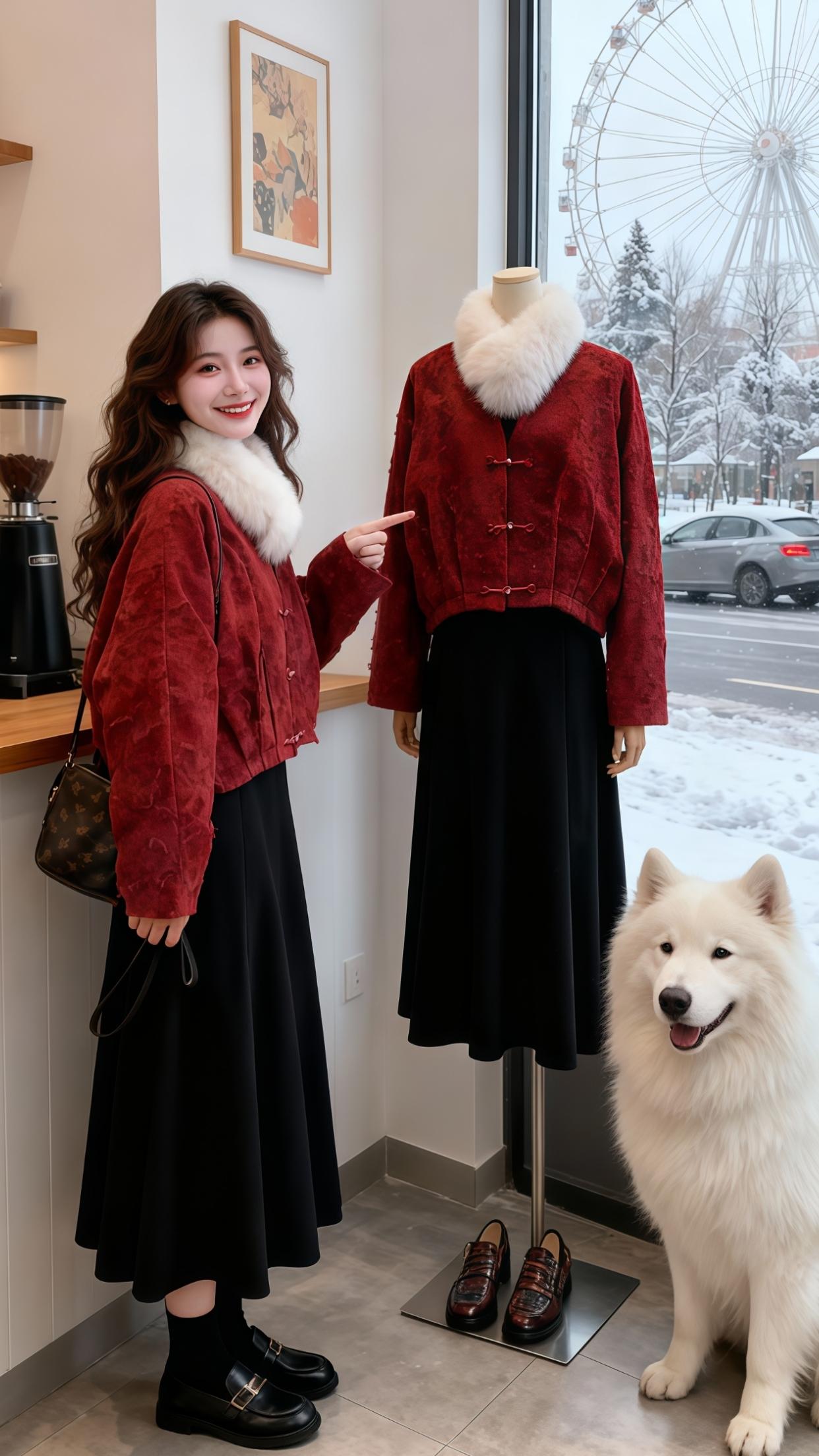 新中式穿搭 过年穿什么 新年穿搭 精致穿搭 名媛气质