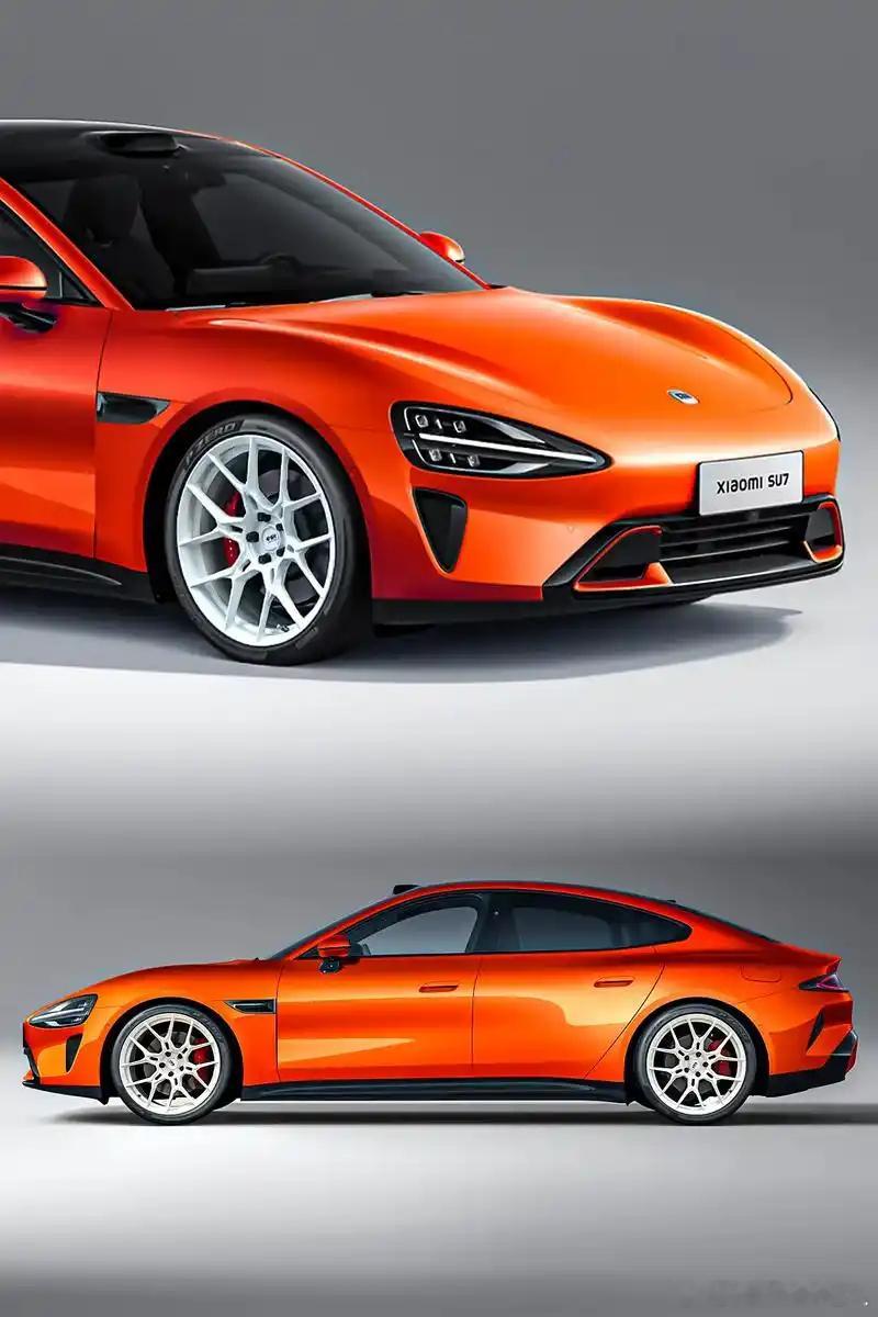 雷军称小米汽车熔岩橙配色敢买的人太少这个颜色很炸街！太有个性了，给我选真的会想要