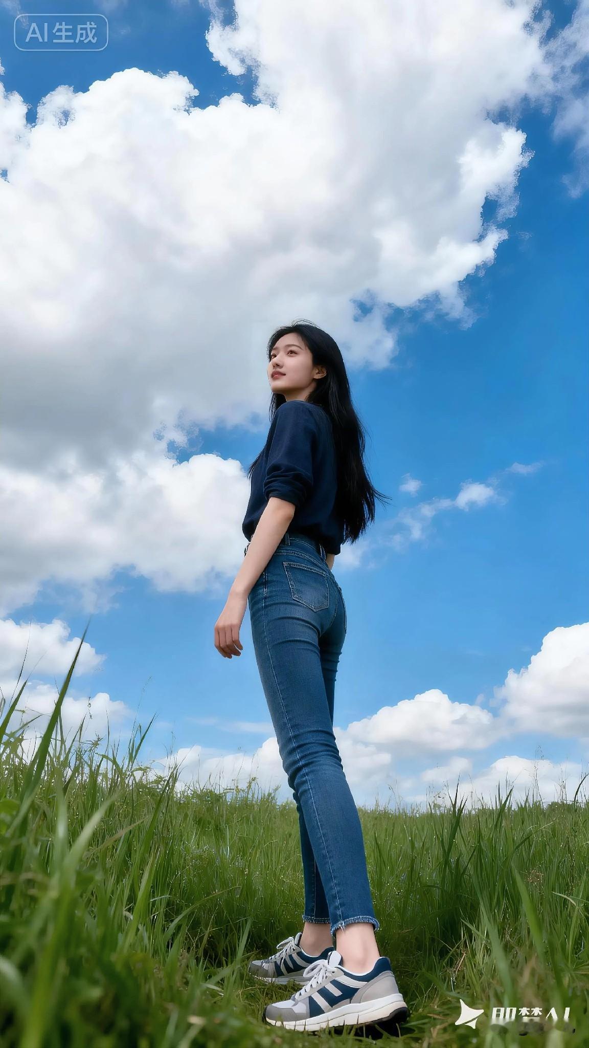 云卷千山外，风拂万木间～
风里藏着自由，眼里有着远方，不必追赶谁的脚步，在自己的