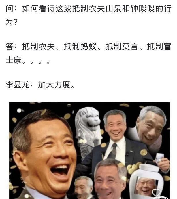 李显龙：加大力度[doge]。 ​​​