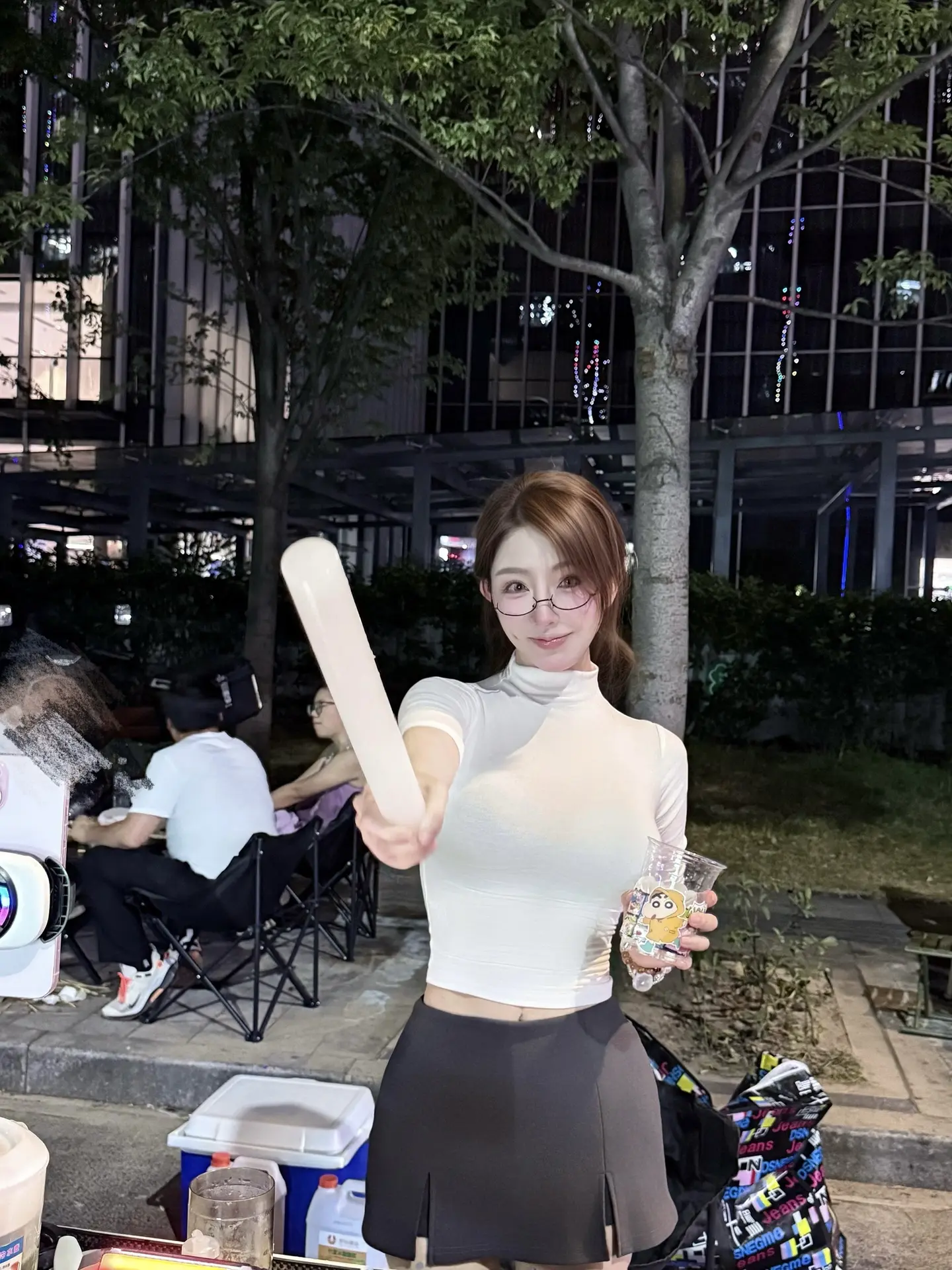 呦，死鬼，快来喝茶呀