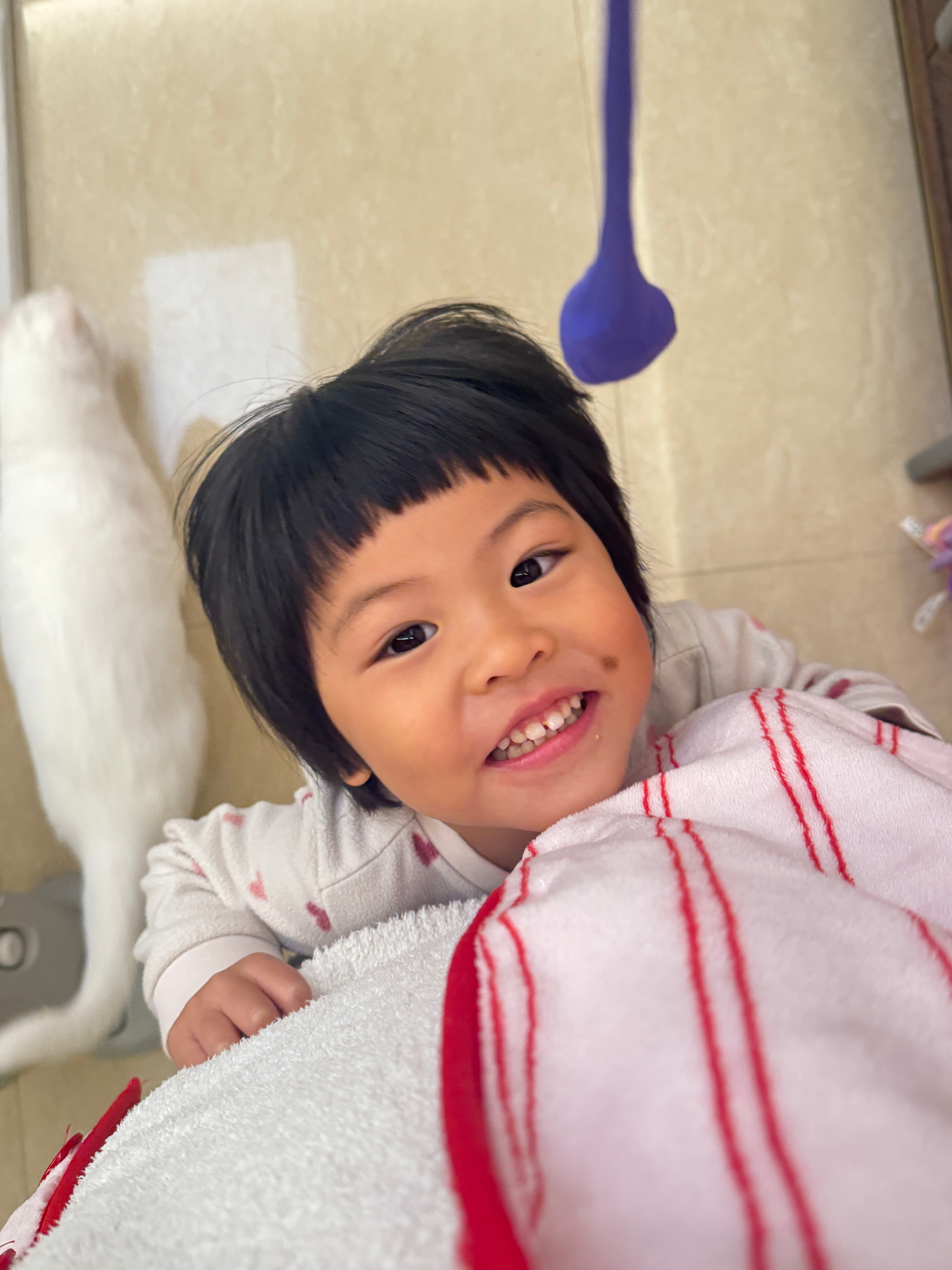 跟孩子玩了一秒心情就好了带娃随手拍