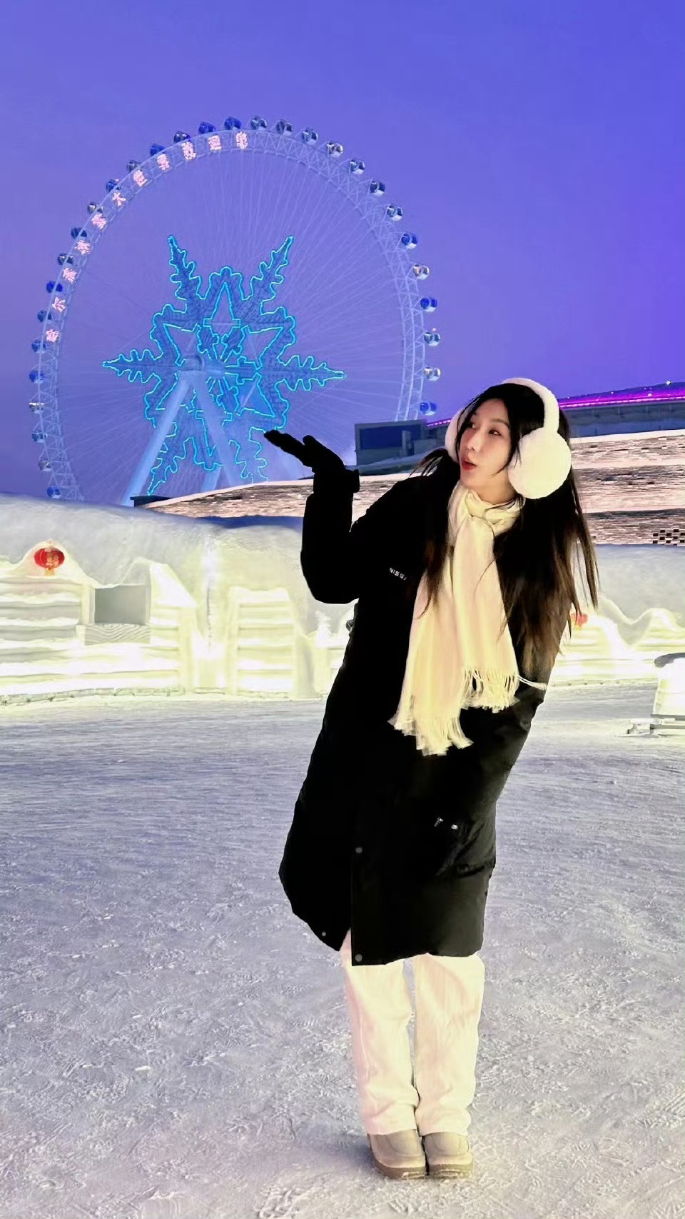 尔滨你是有点子浪漫在身上的尔滨又来诱惑我了！大半夜的想吃小鸡炖蘑菇了🍄🟫还有