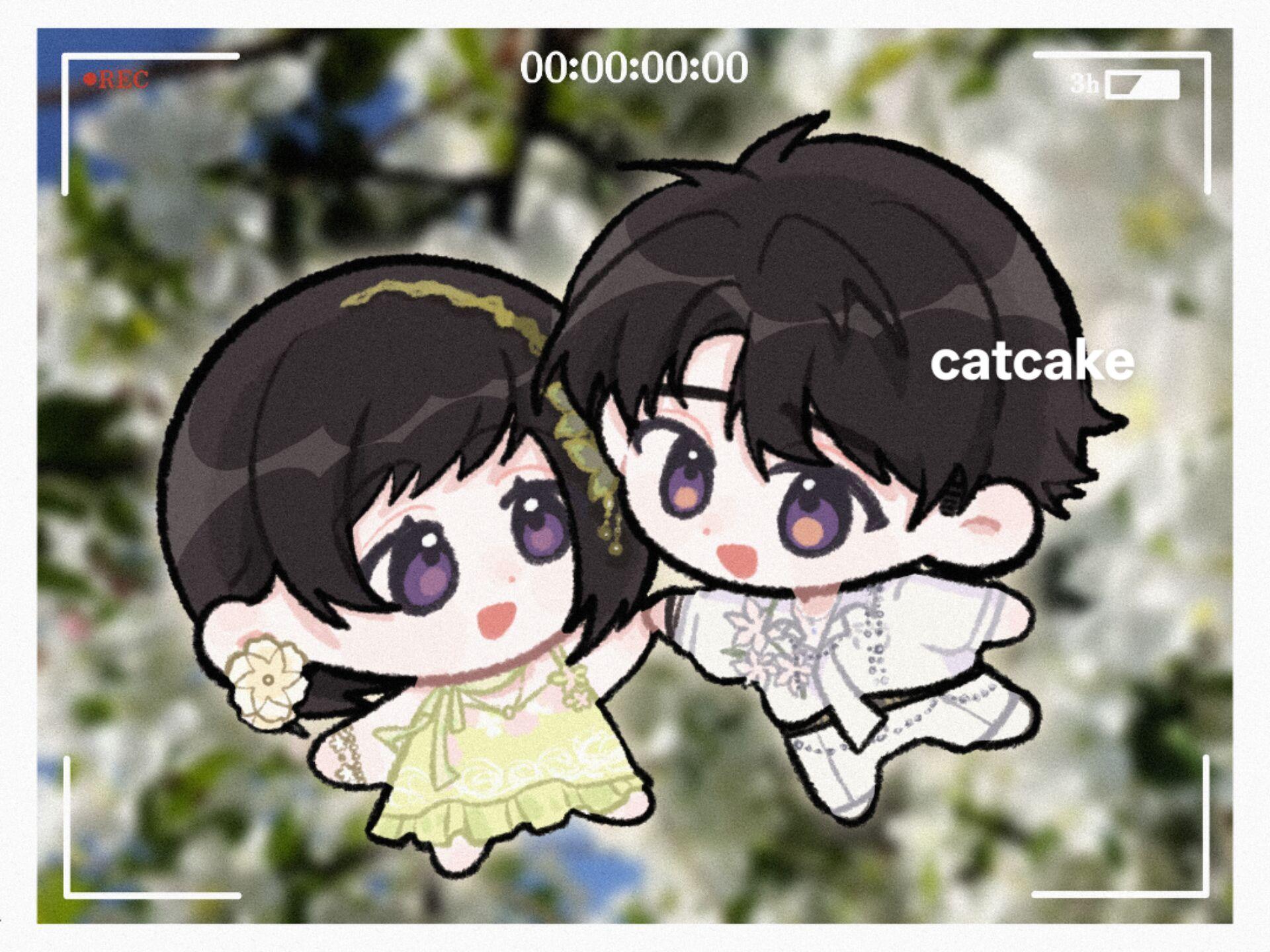 记录和夏以昼在天上飞飞。