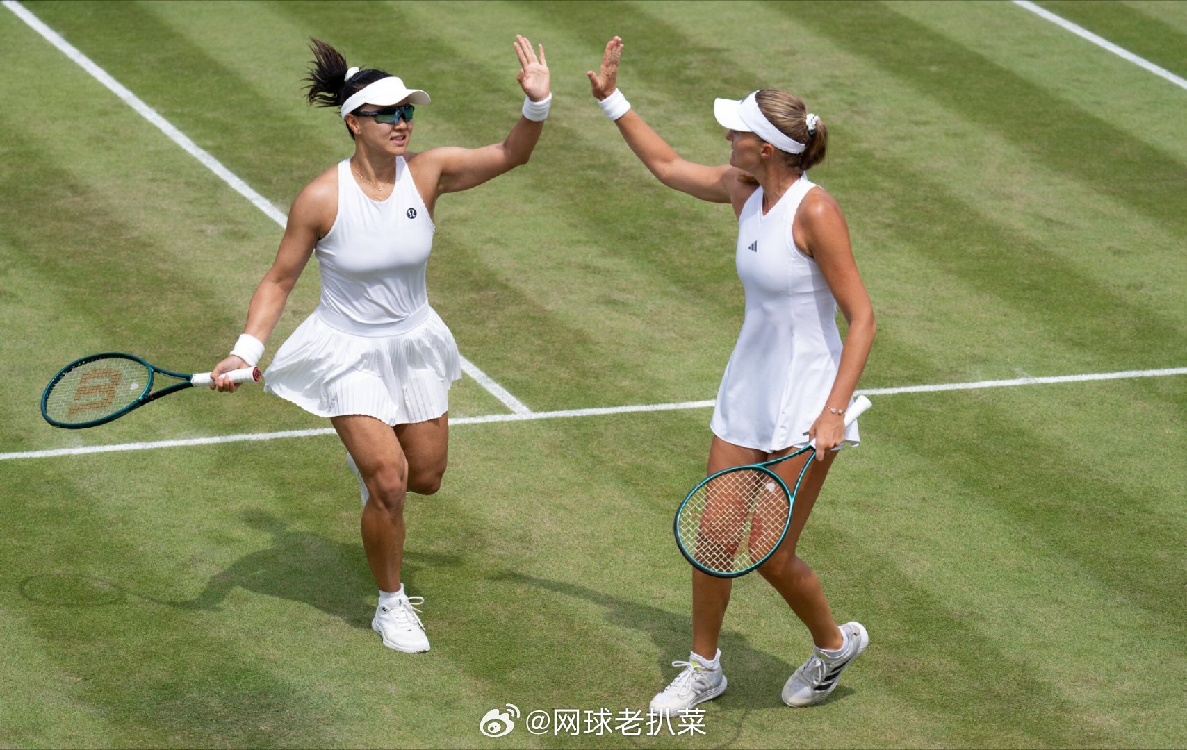 郭涵煜/姆拉德诺维奇晋级女双半决赛温网2026 女双1/4决赛，10号种子跨国组